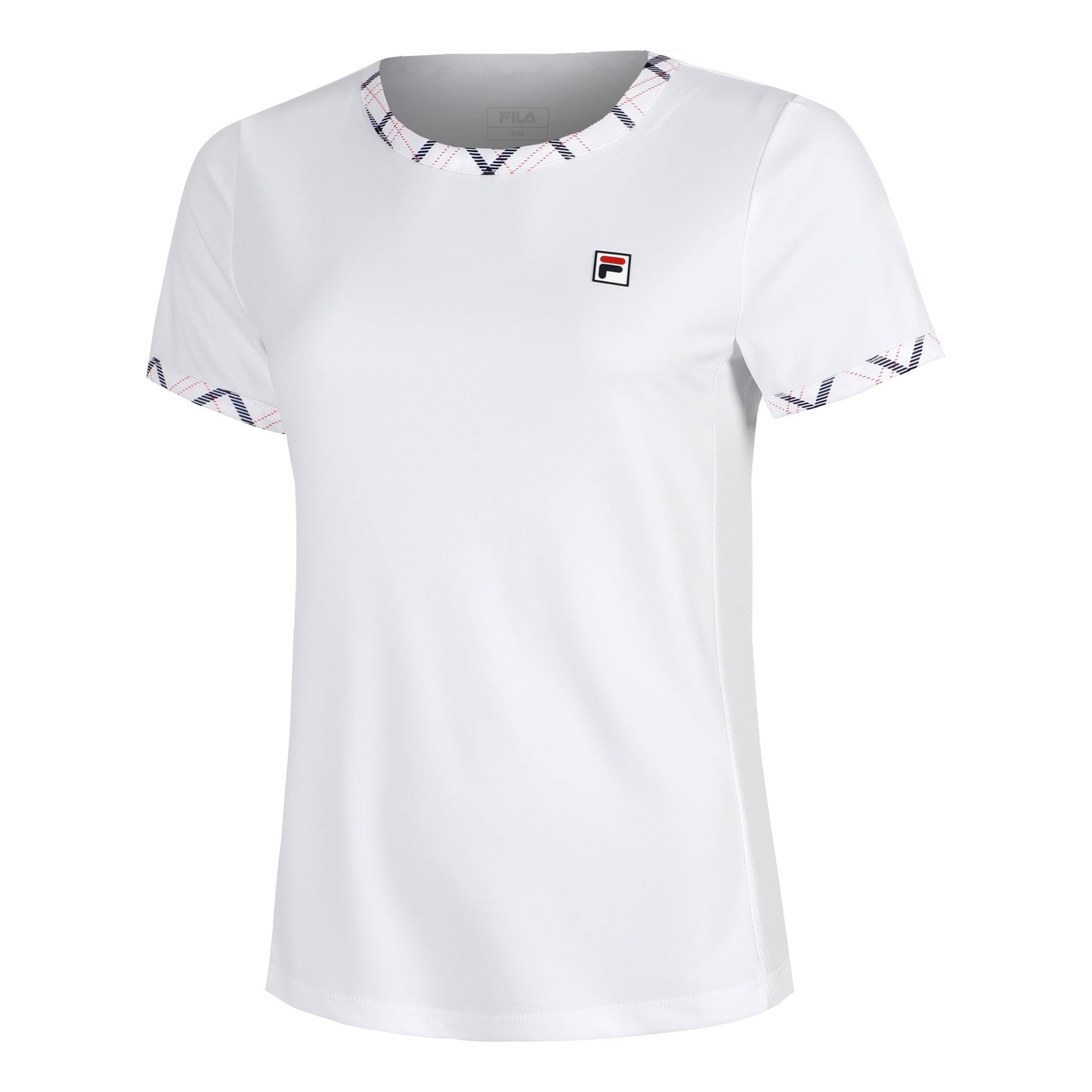 Fila Yamila Camiseta De Manga Corta Mujeres-Blanco