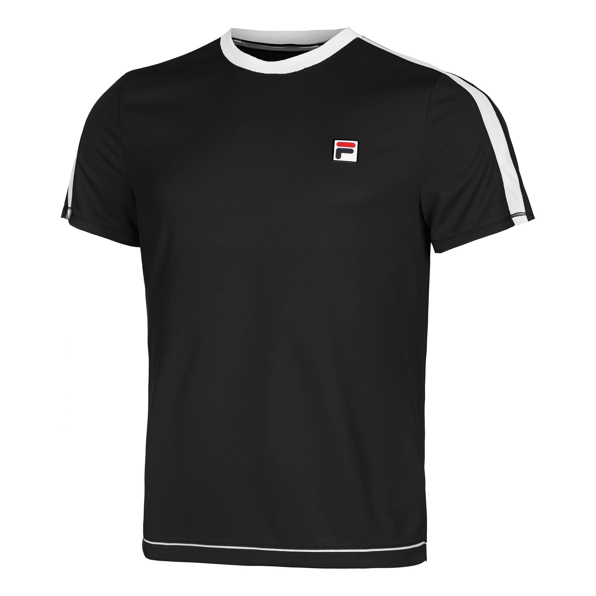 Fila Elias Camiseta de manga corta Hombres - negro, blanco
