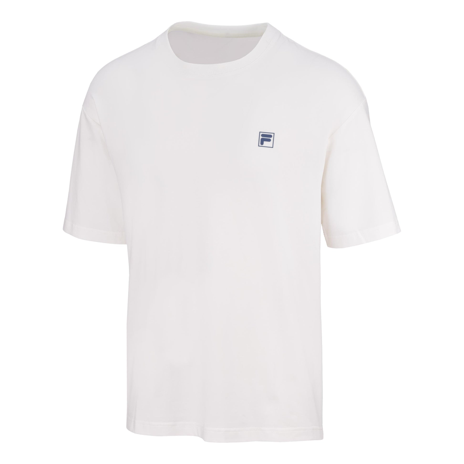 Fila Caius Camiseta De Manga Corta Hombres-Blanco