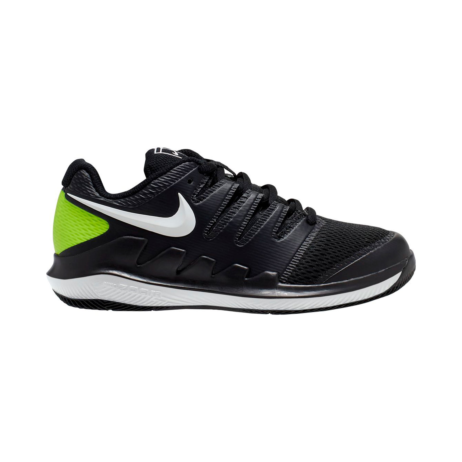 Nike Vapor X Zapatilla todas las superficies Niños-negro, blanco