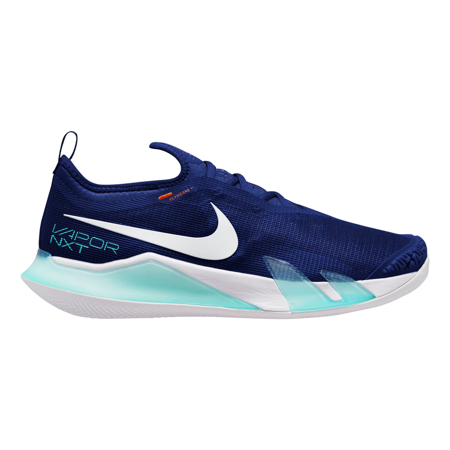 Nike React Vapor NXT Zapatilla tierra batida Hombres - azul, blanco