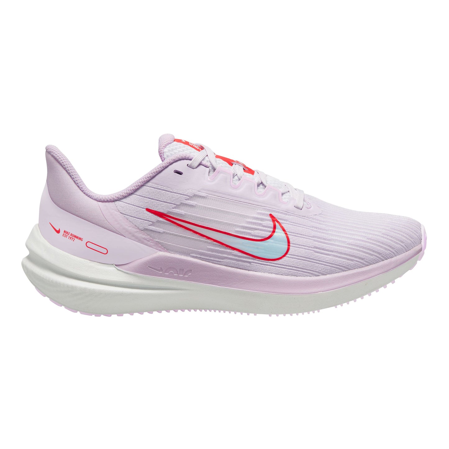 Nike Air Winflo 9 Zapatilla neutral Mujeres - rosa, blanco