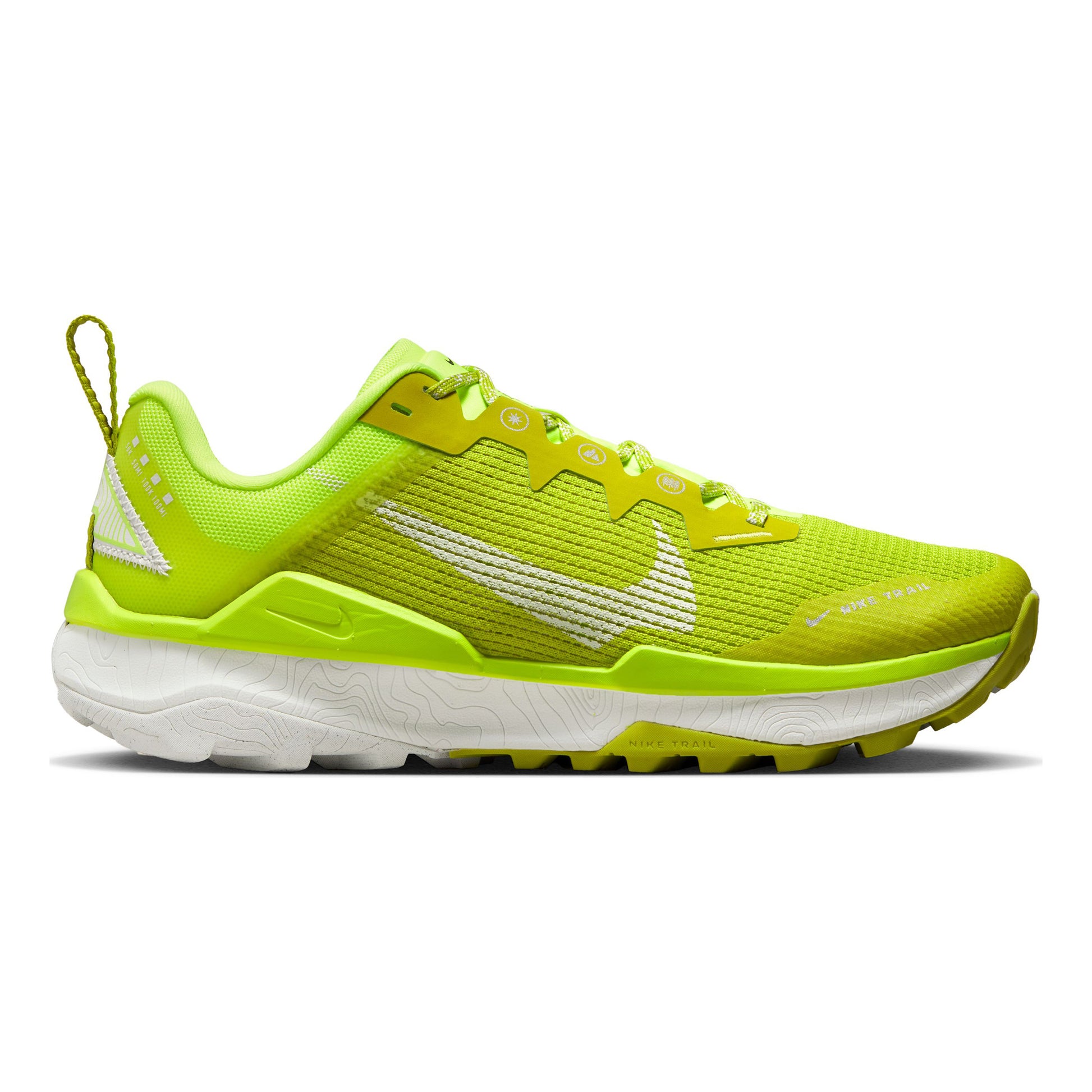 Nike React Wildhorse 8 Zapatilla trail Mujeres - verde neón, amarillo neón