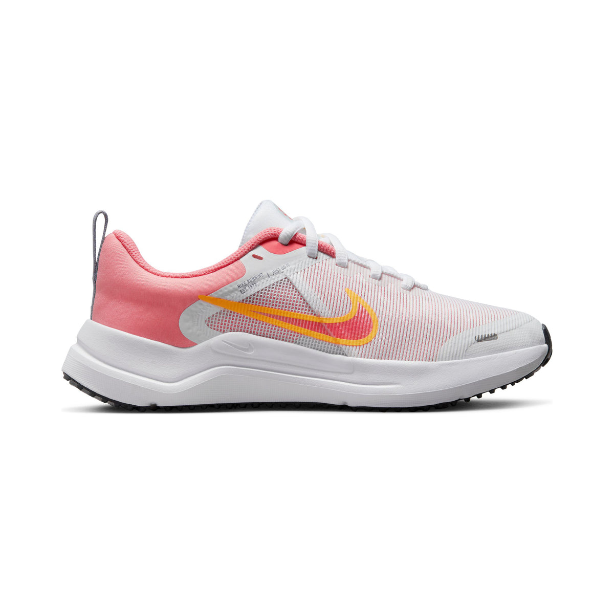 Nike Downshifter 12 Zapatilla neutral Niños - blanco, rosa