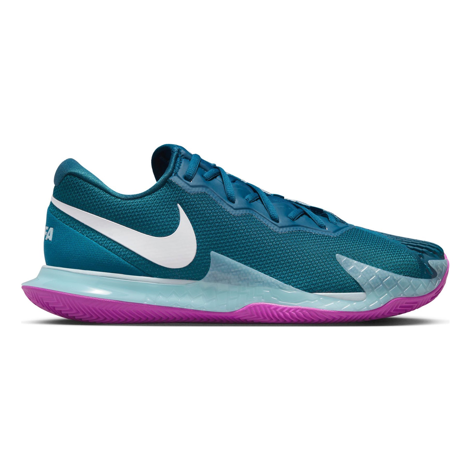 Nike Court Air Zoom Vapor Cage 4 Rafa Zapatilla tierra batida Hombres - color petróleo, lila