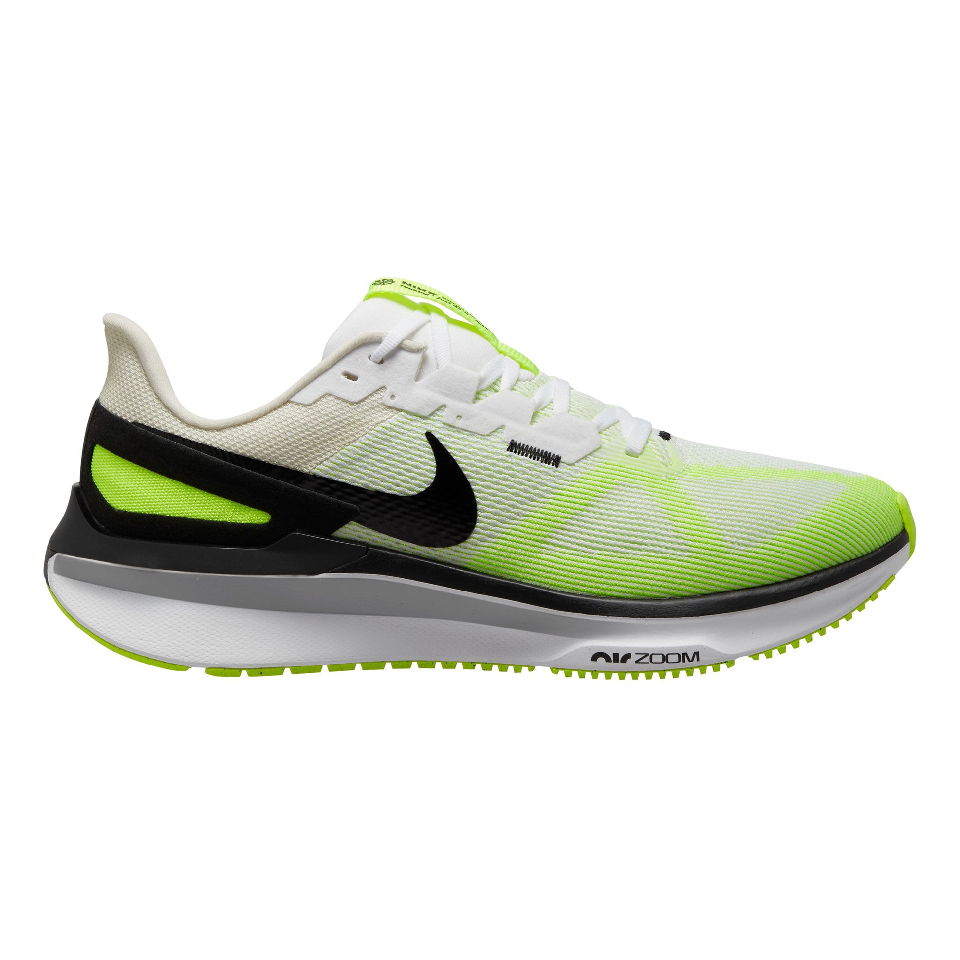 Nike Structure 25 Zapatilla de estabilidad Hombres - verde neón, blanco