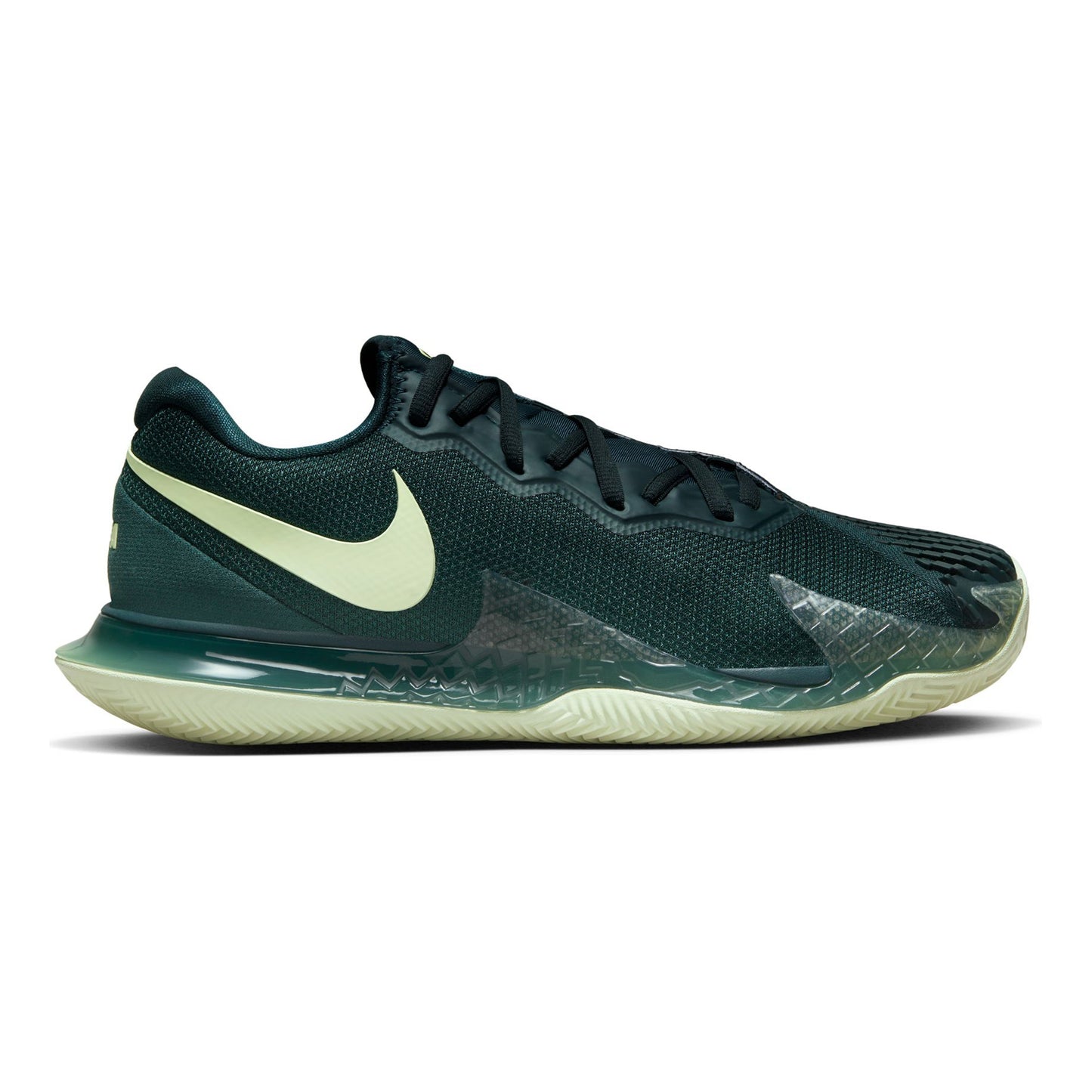 Nike Court Air Zoom Vapor Cage 4 Rafa Zapatilla tierra batida Hombres - verde oscuro, lima