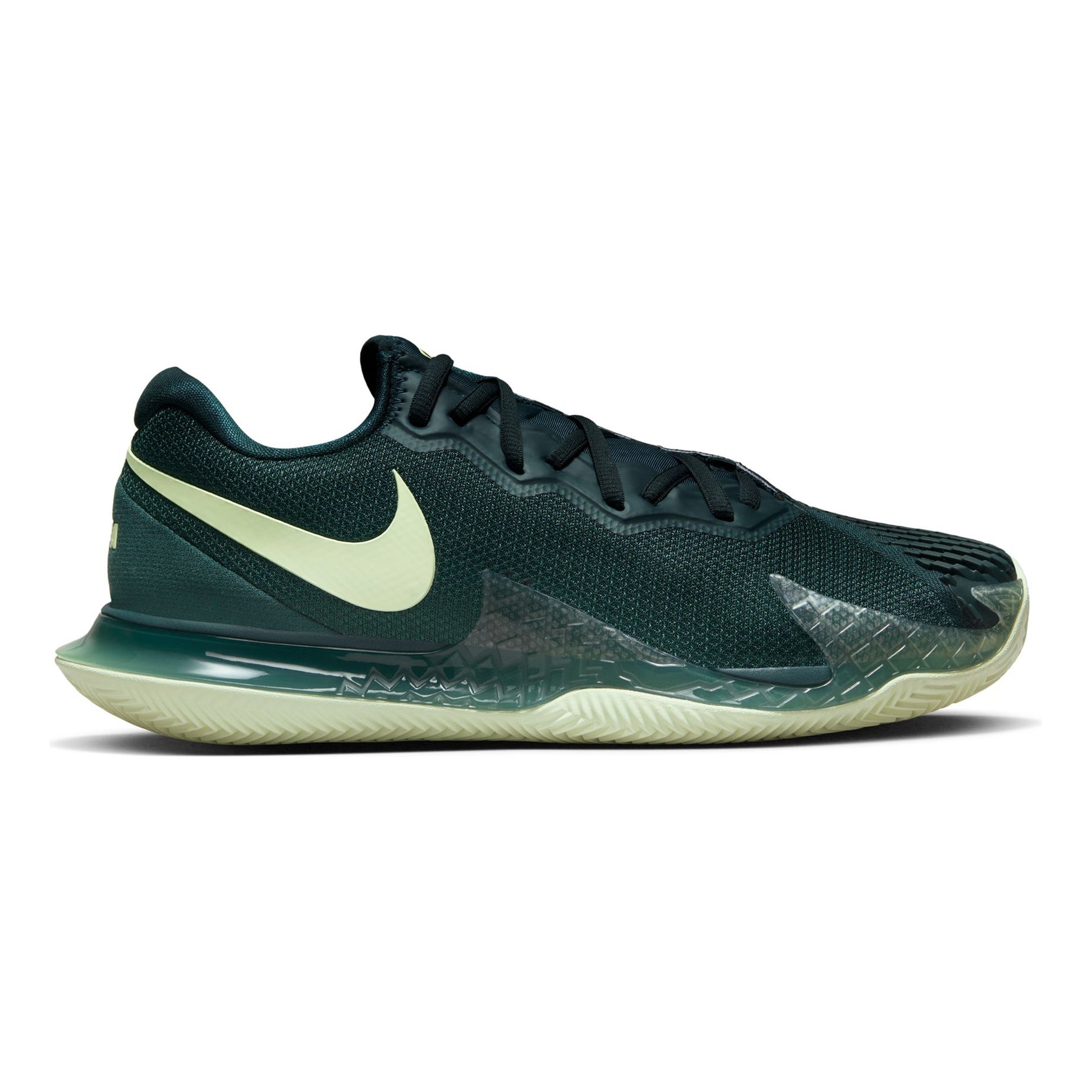 Nike Court Air Zoom Vapor Cage 4 Rafa Zapatilla tierra batida Hombres - verde oscuro, lima