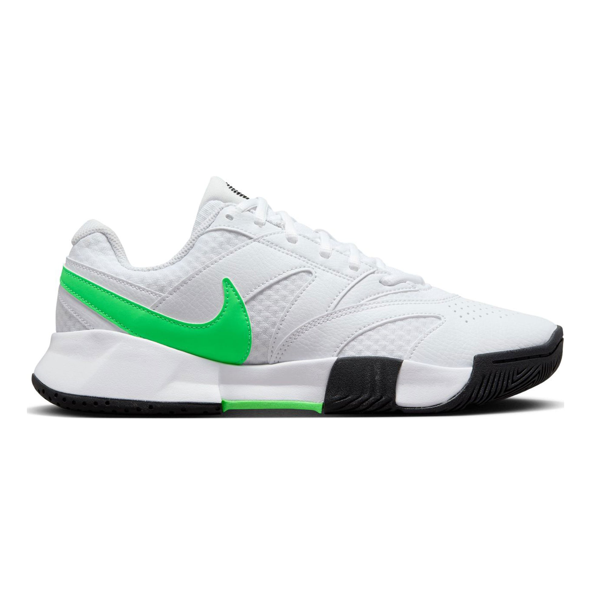 Nike Nike Court Lite 4 Zapatilla todas las superficies Mujeres-blanco, verde neón