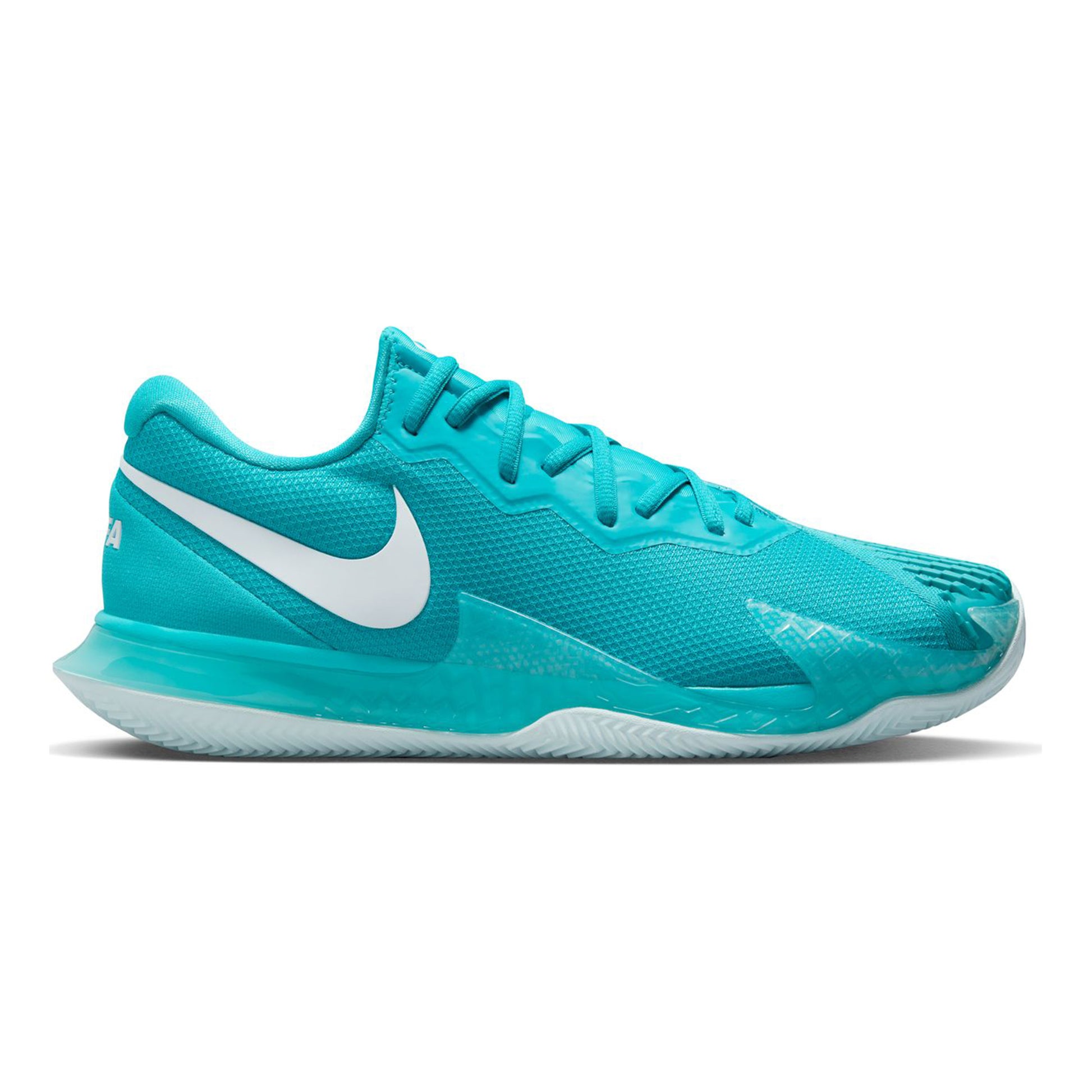 Nike Air Zoom Vapor Cage 4 Rafa Zapatilla Tierra Batida Hombres-Turquesa,Blanco