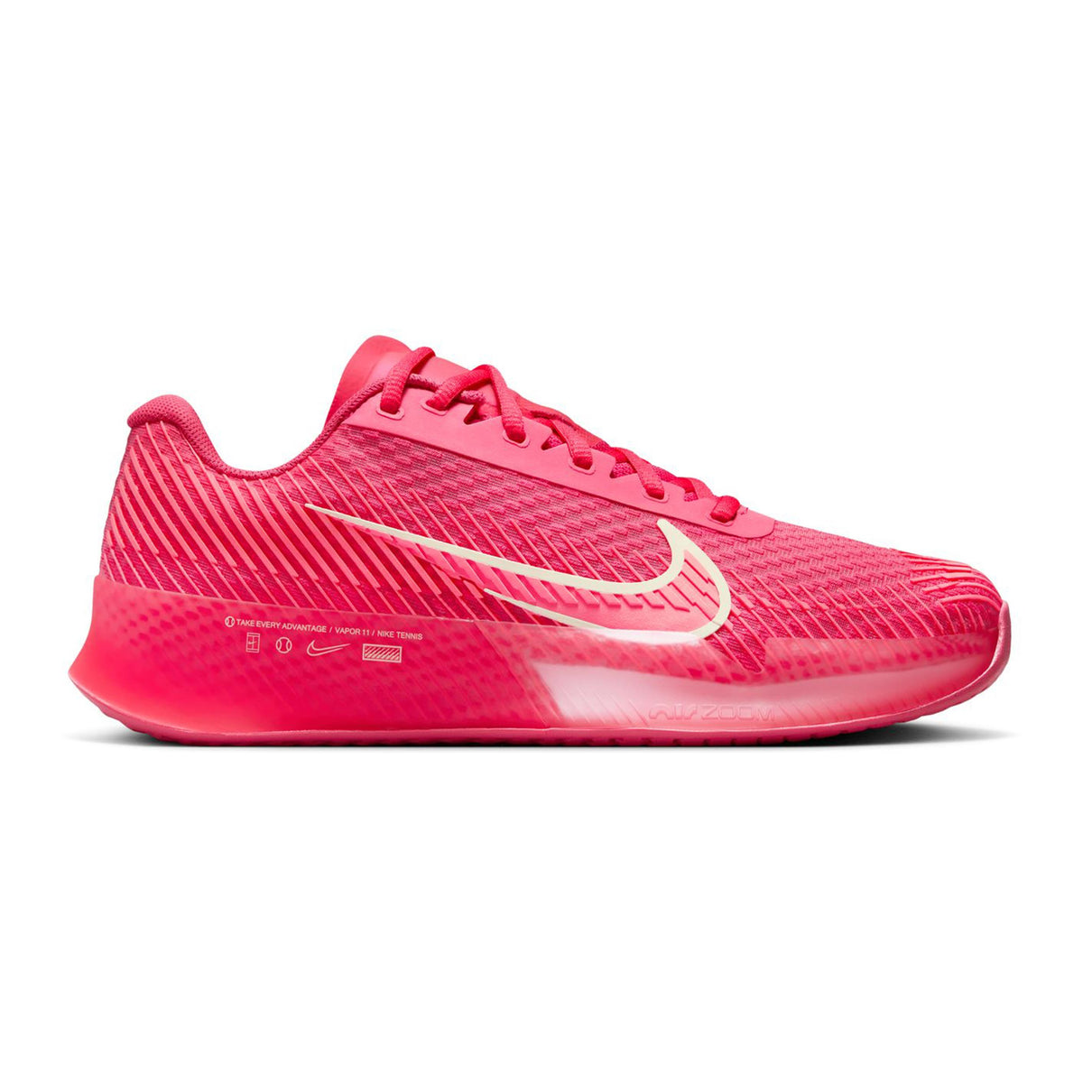 Nike Air Zoom Vapor 11 Zapatilla todas las superficies Mujeres - rosa, blanco