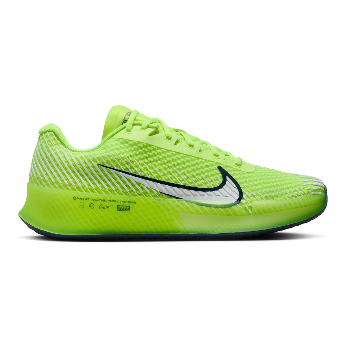 Nike Air Zoom Vapor 11 Zapatilla todas las superficies Hombres - amarillo neón,