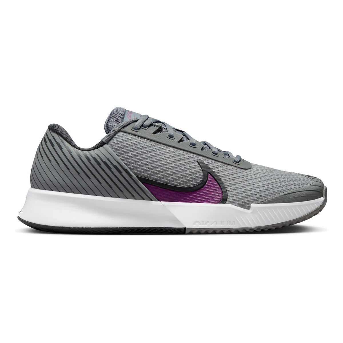 Nike Air Zoom Vapor Pro 2 Zapatilla Tierra Batida Hombres-Gris,Berry