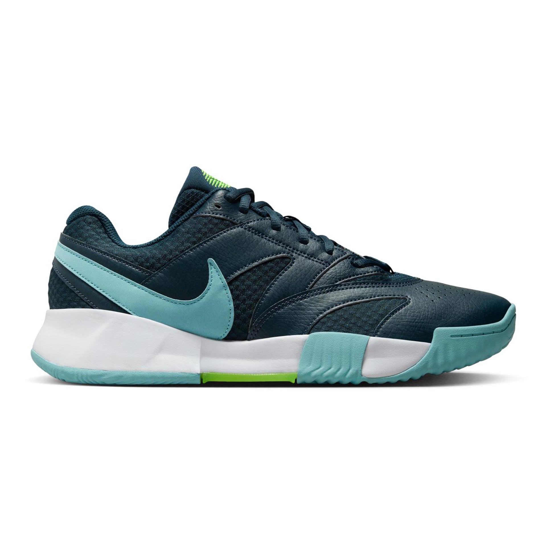 Nike Court Lite 4 Zapatilla tierra batida Hombres - azul oscuro, turquesa