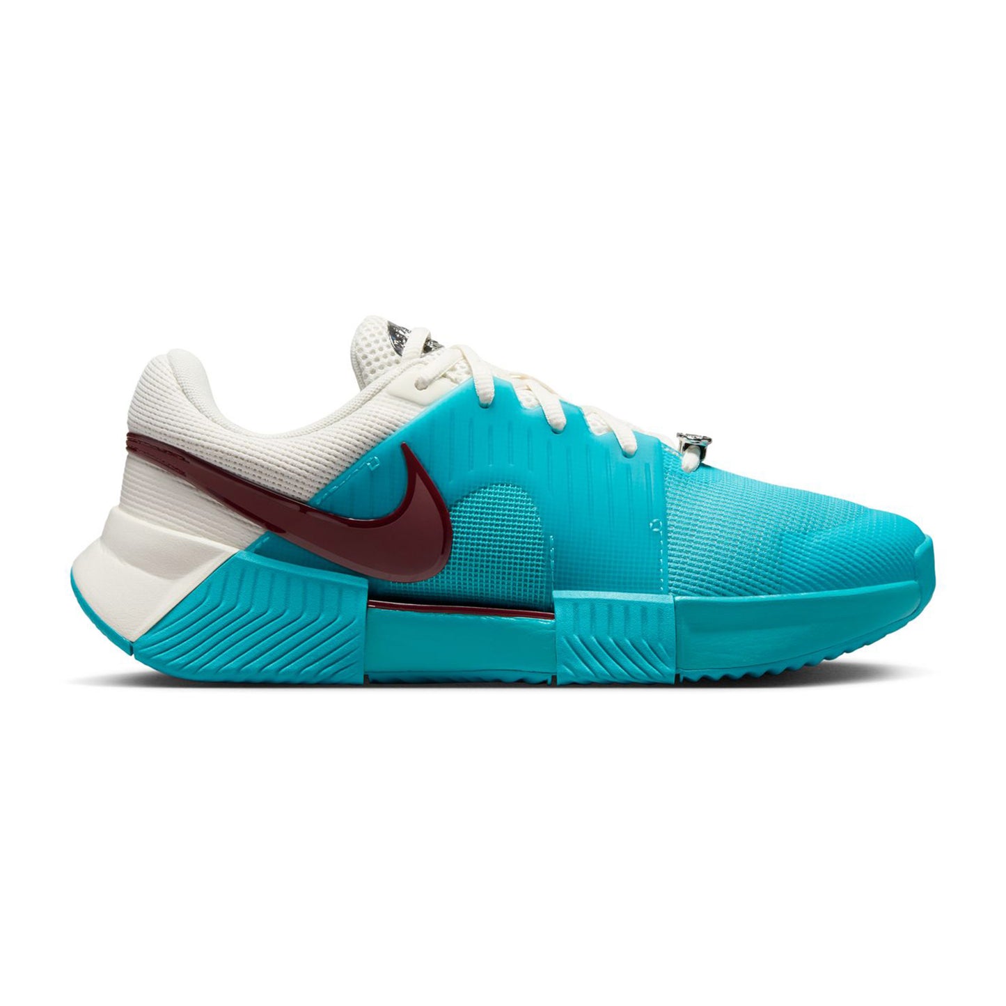 Nike GP Challenge 1 Zapatilla Tierra Batida Mujeres-Turquesa,Crema