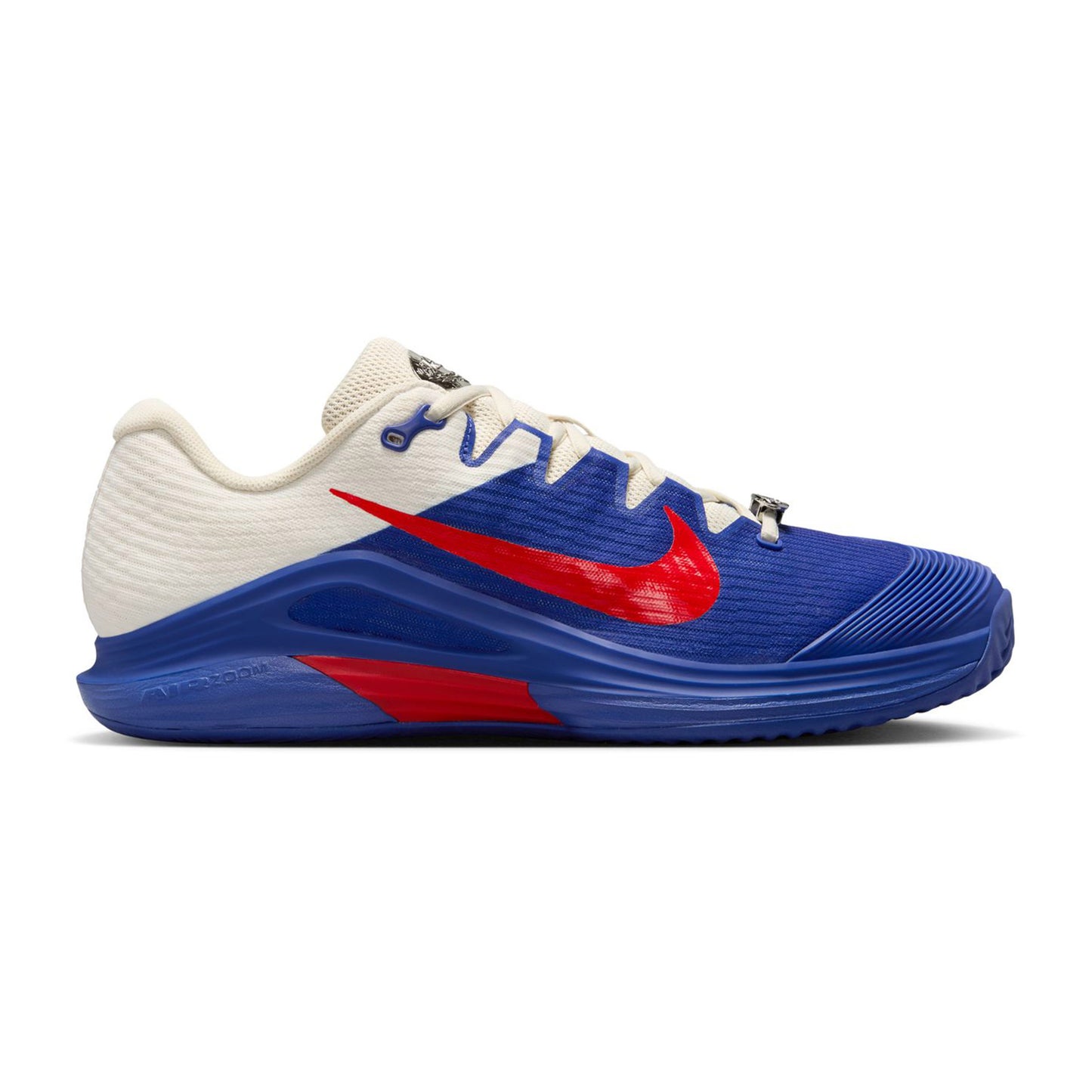 Nike Vapor 12 PRM Zapatilla Tierra Batida Hombres-Azul Oscuro,Crema