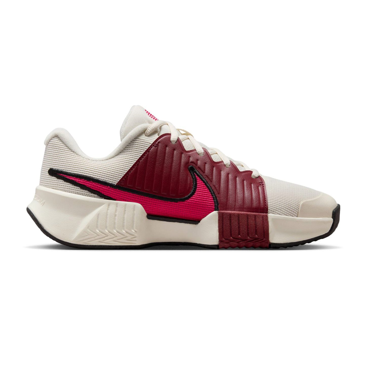 Nike GP Challenge Pro Zapatilla Tierra Batida Mujeres-Crema,Rojo
