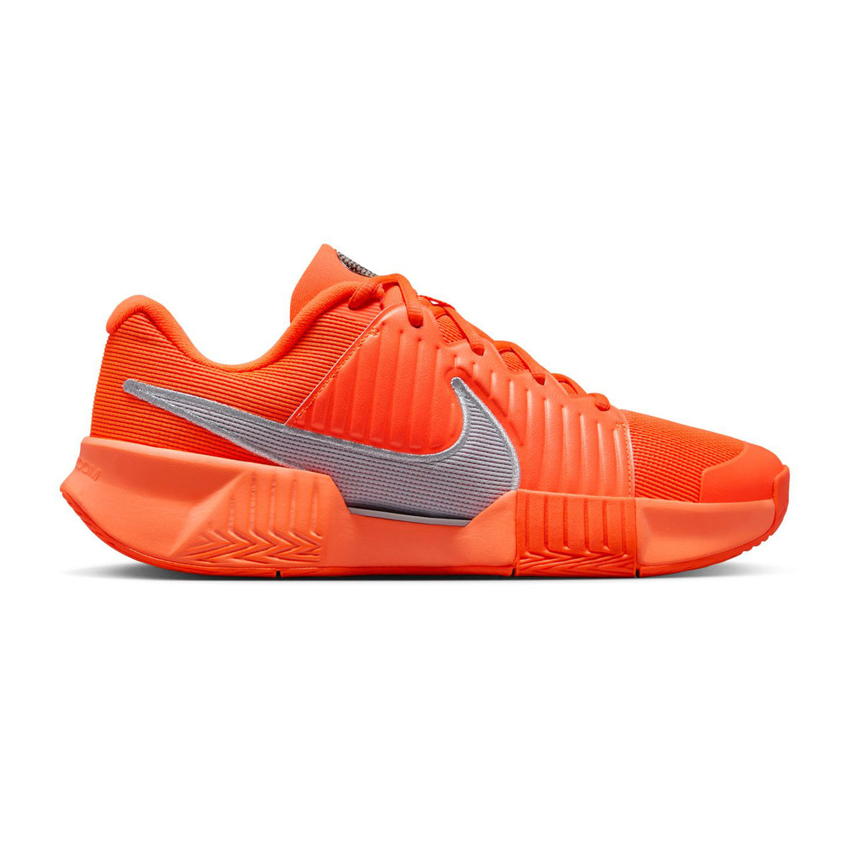 Nike GP Challenge Pro Zapatilla Todas Las Superficies Hombres-Rojo Neón,Plateado