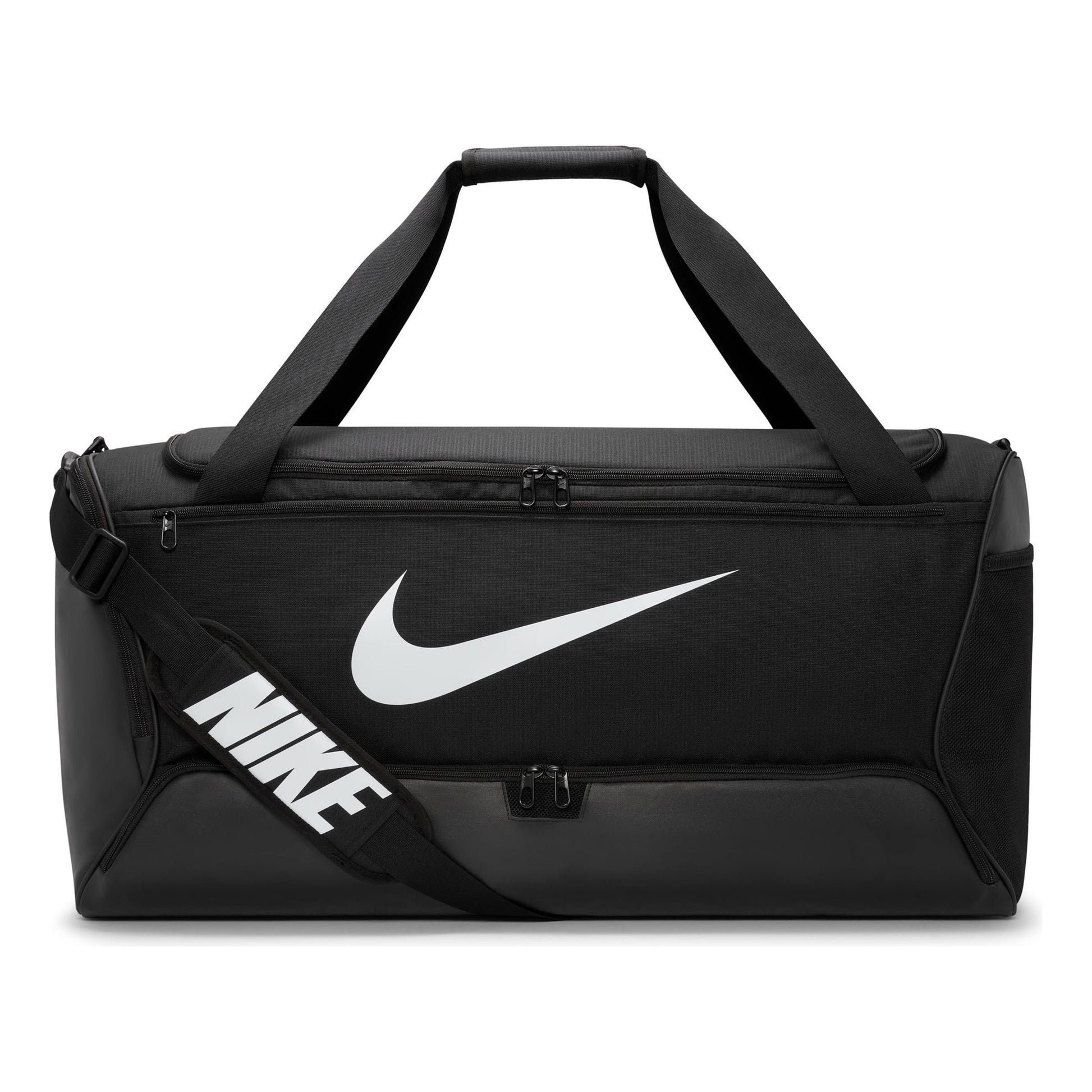 Nike Brasilia 9.5 Bolsa Deporte-Negro,Blanco