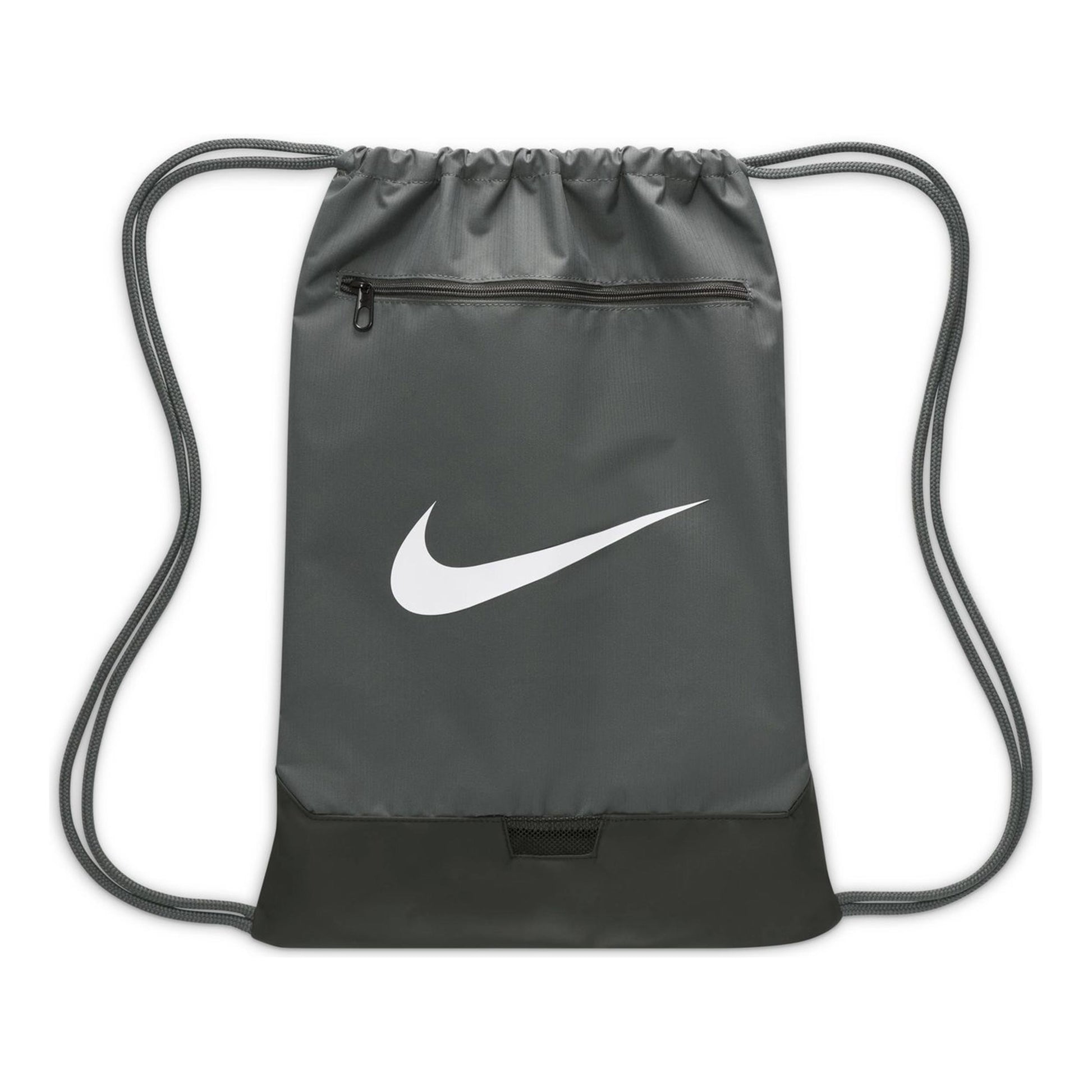 Nike Brasilia 9.5 Bolsa De Gimnasio-Gris,Negro