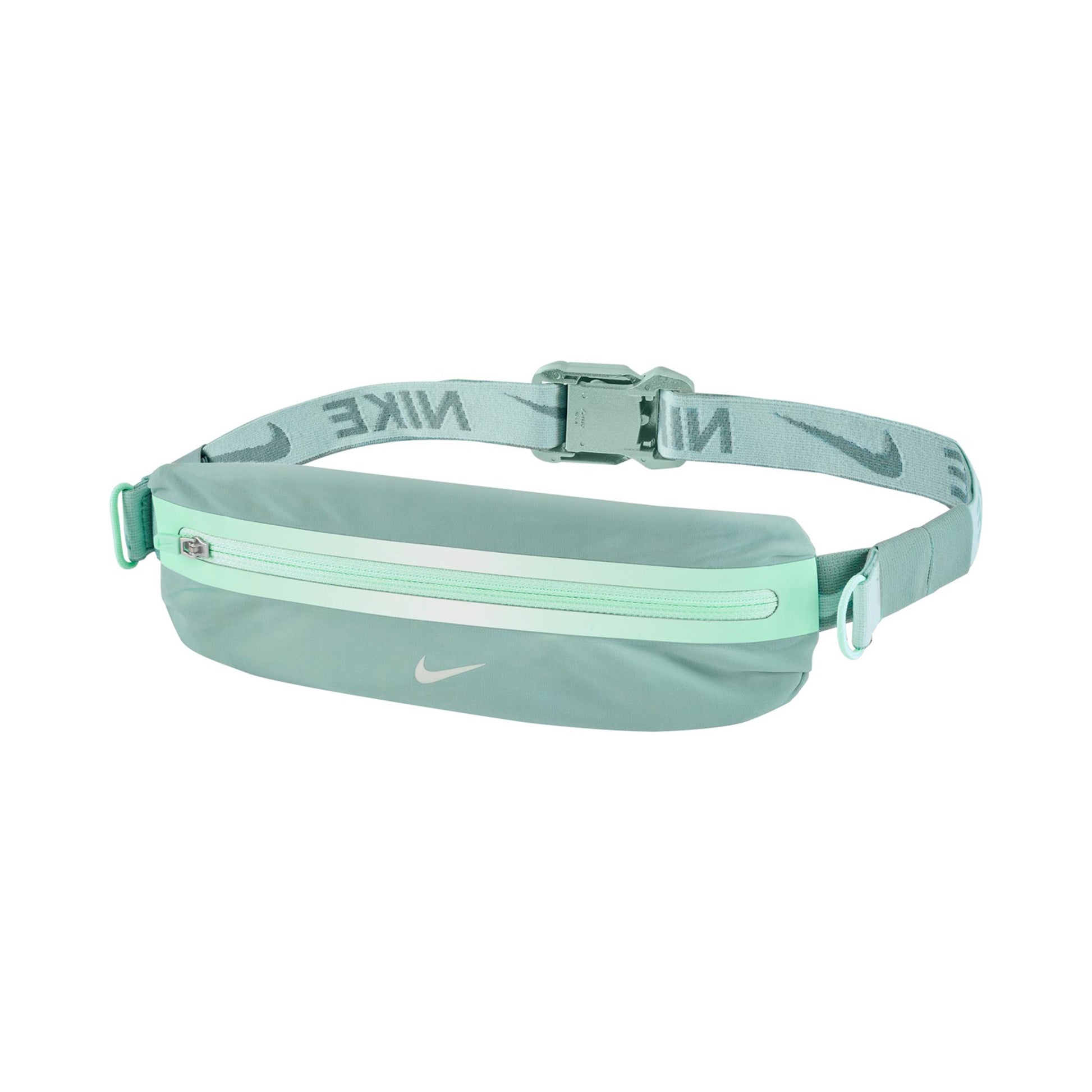 Nike Slim Waistpack 4.0 Cinturón para correr - azul oscuro, menta