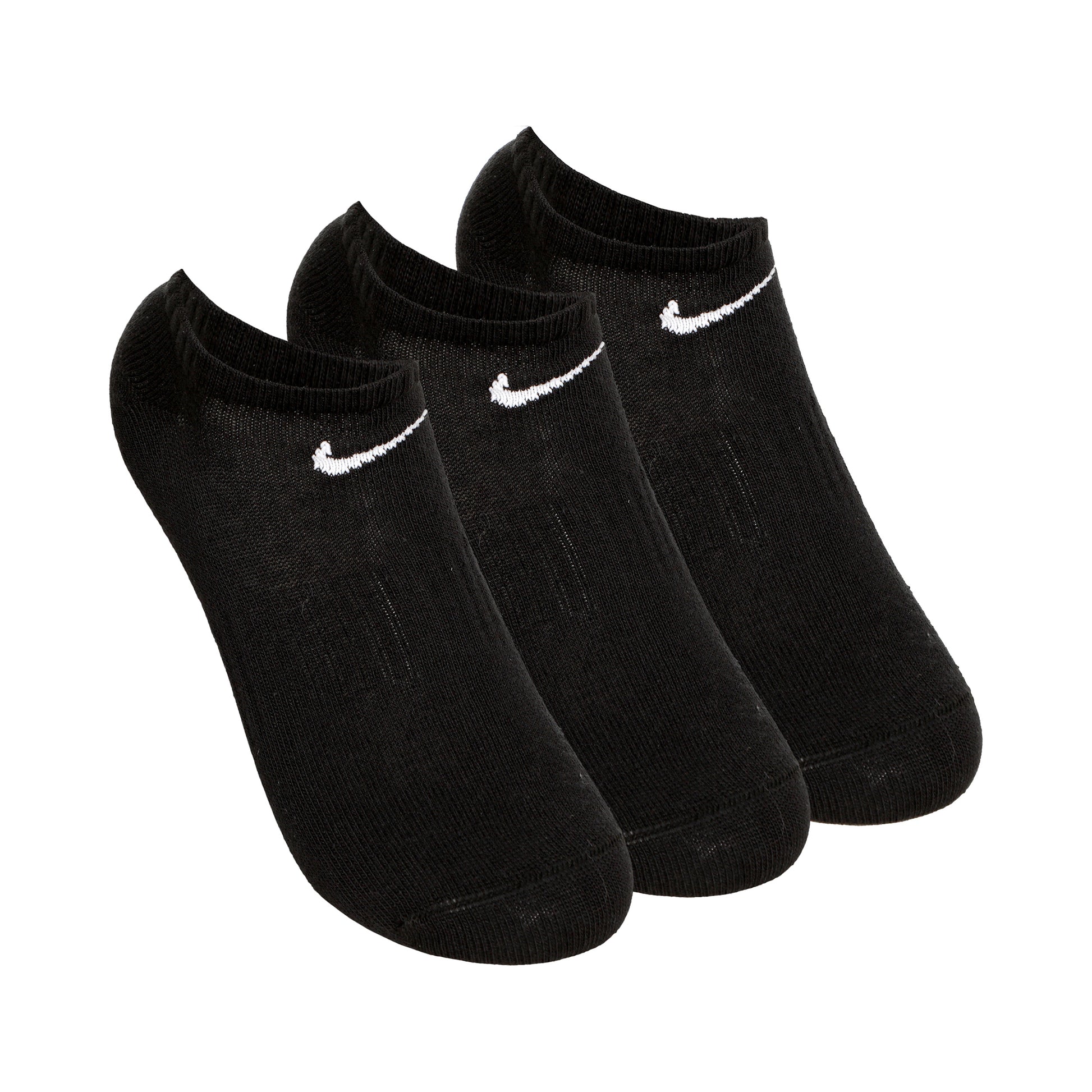 Nike Everyday Lightweight Calcetines de tenis Pack de 3 Unisex - negro, blanco