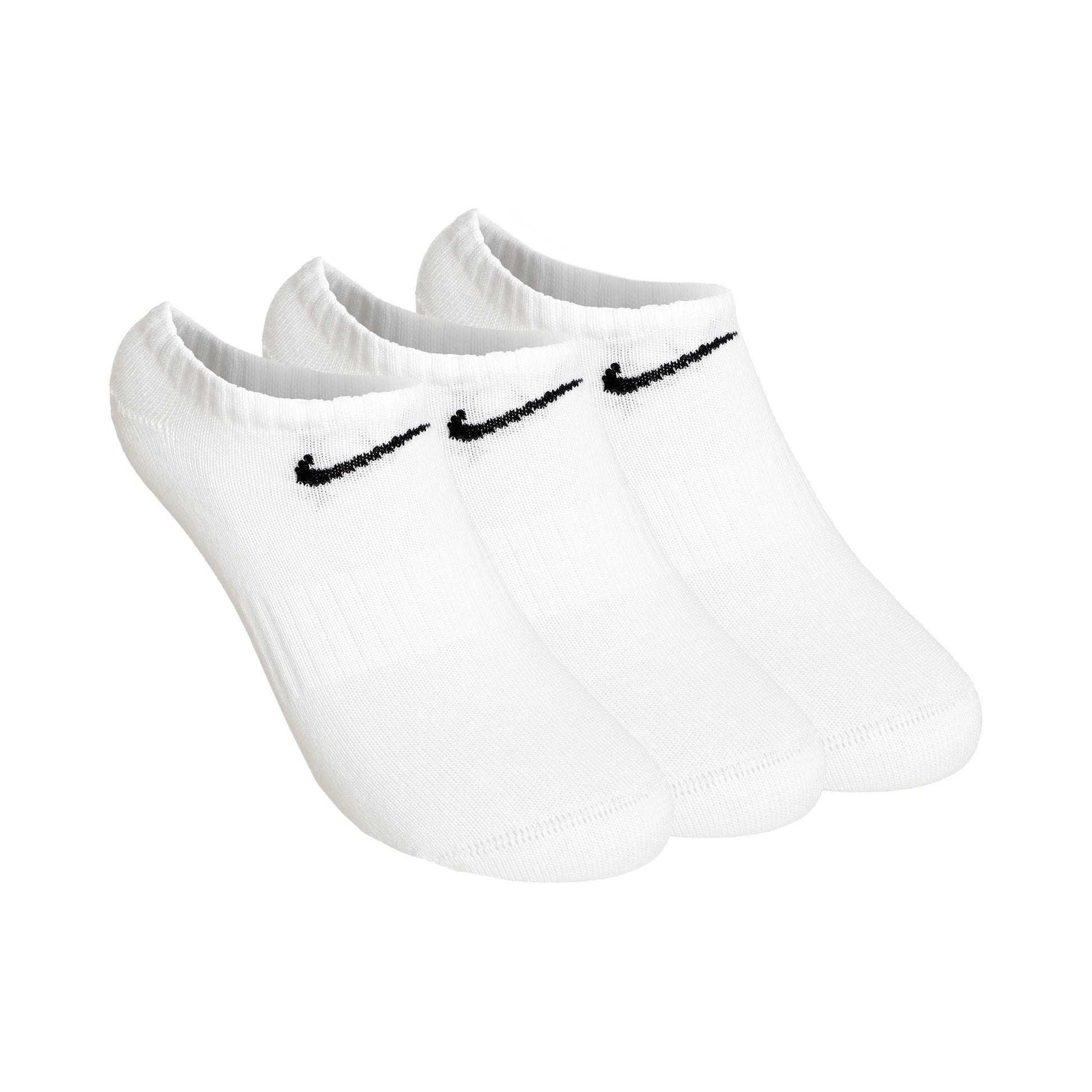 Nike Everyday Lightweight Calcetines de tenis Pack de 3 Unisex - blanco, negro