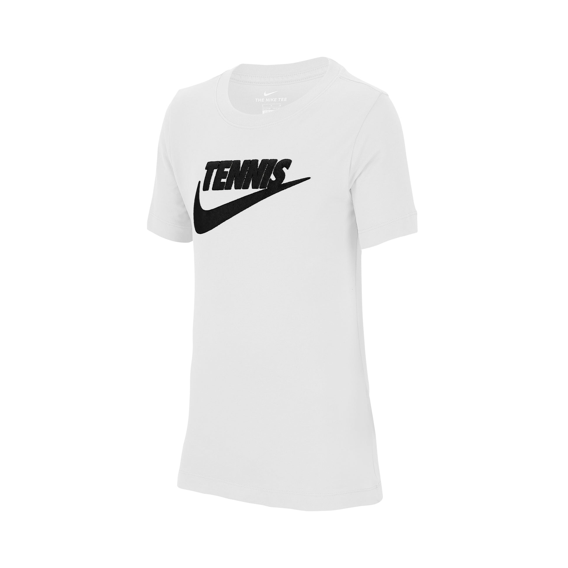 Nike Court Dri-Fit Graphic Camiseta de manga corta Chicos - blanco, negro