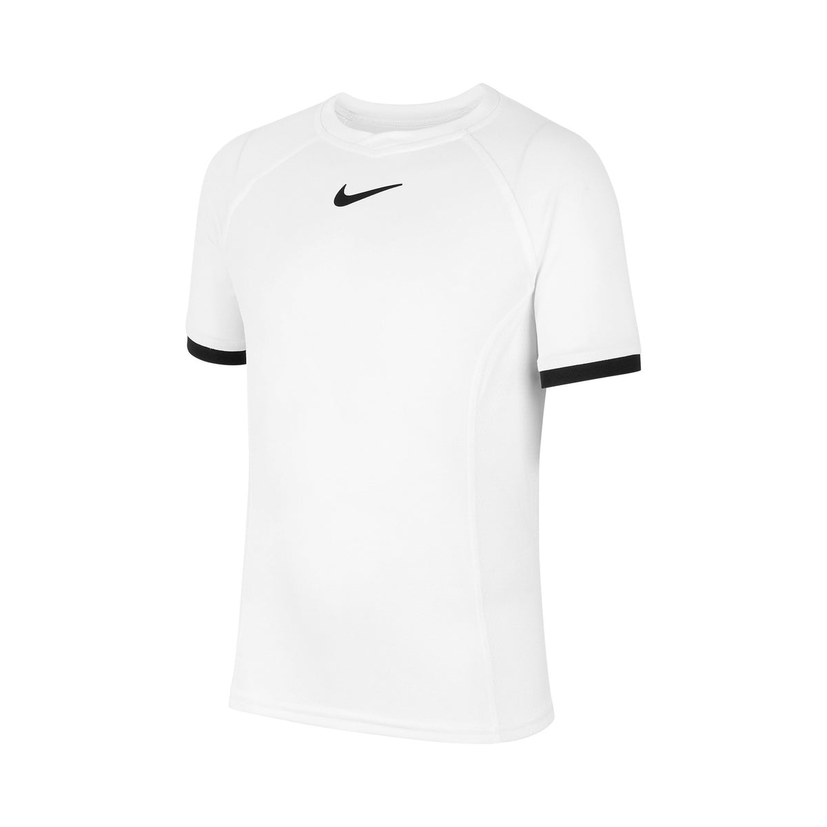 Nike Court Dri-Fit Camiseta de manga corta Chicos - blanco, negro