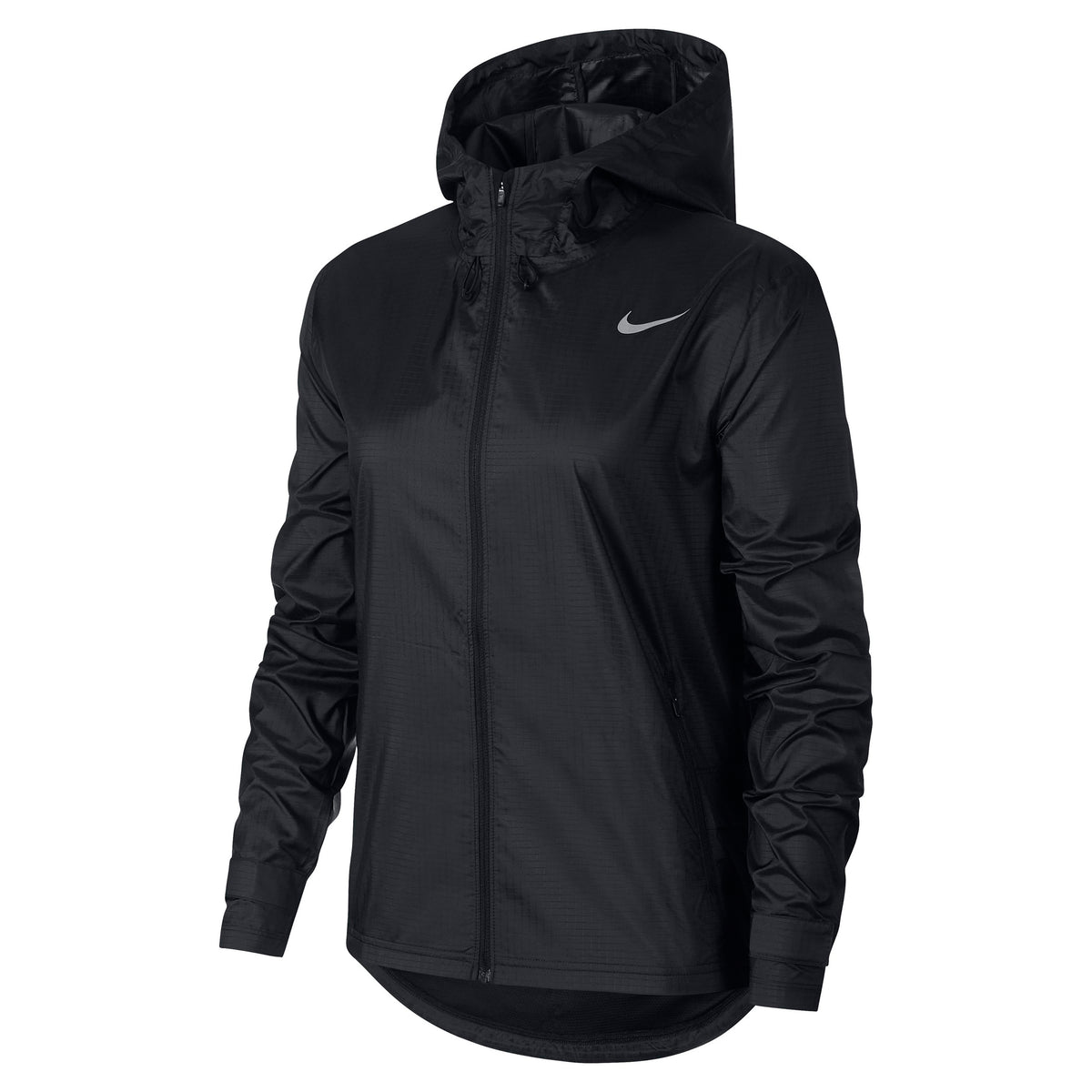 Nike Essential Running Chaqueta para correr Mujeres - negro, plateado