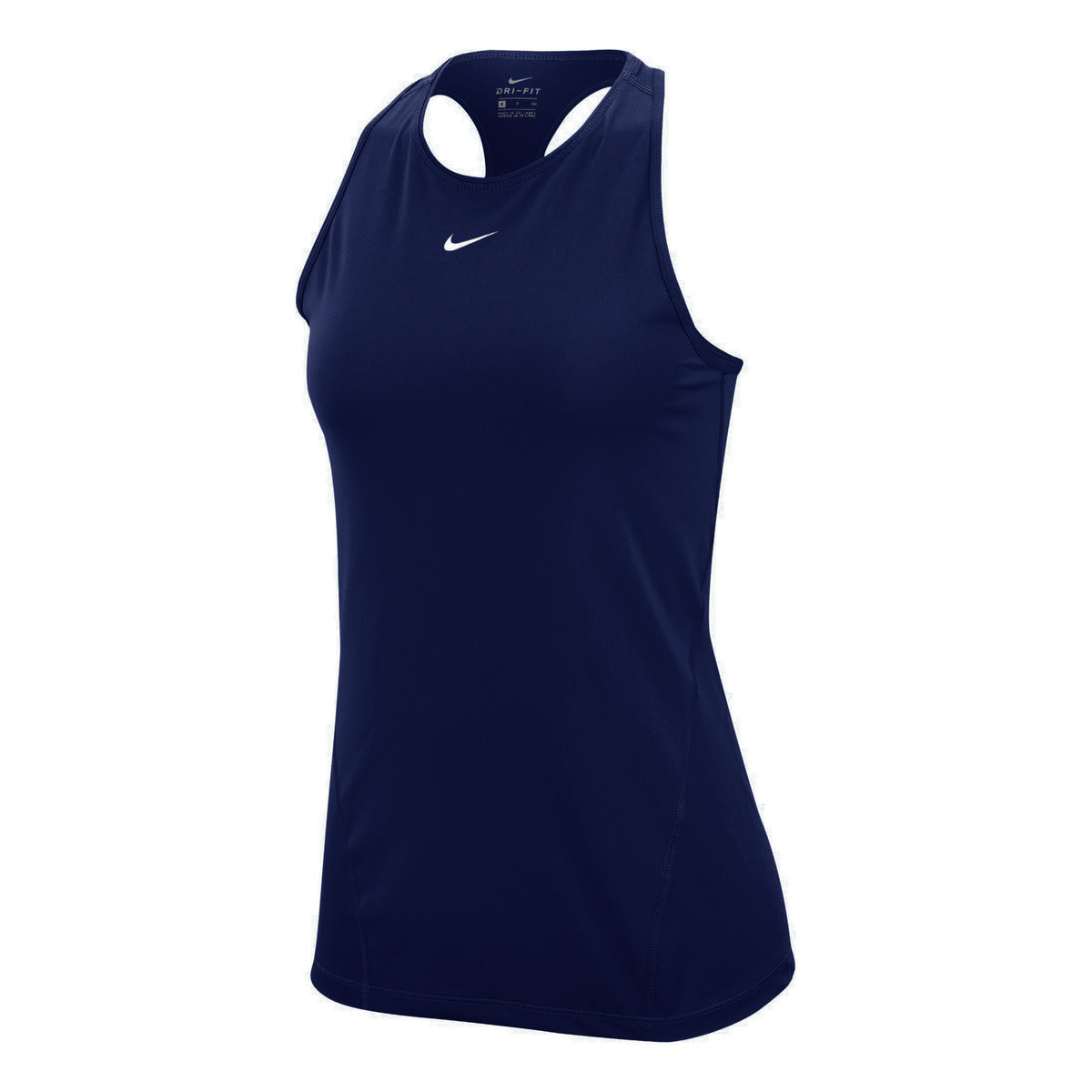 Nike Pro Camiseta de tirantes Mujeres - azul oscuro, blanco