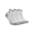 Everyday Max Cushion No-Show Calcetines de deporte Pack de 3 Unisex - blanco, gris