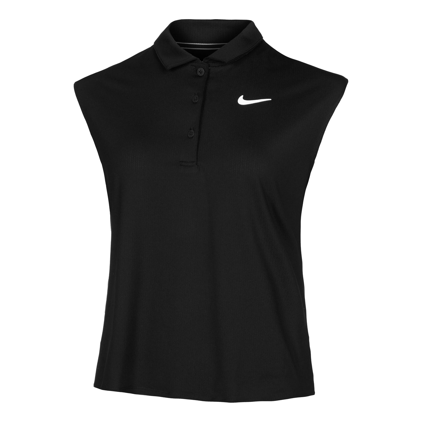 Nike Court Victory Polo Mujeres-Negro
