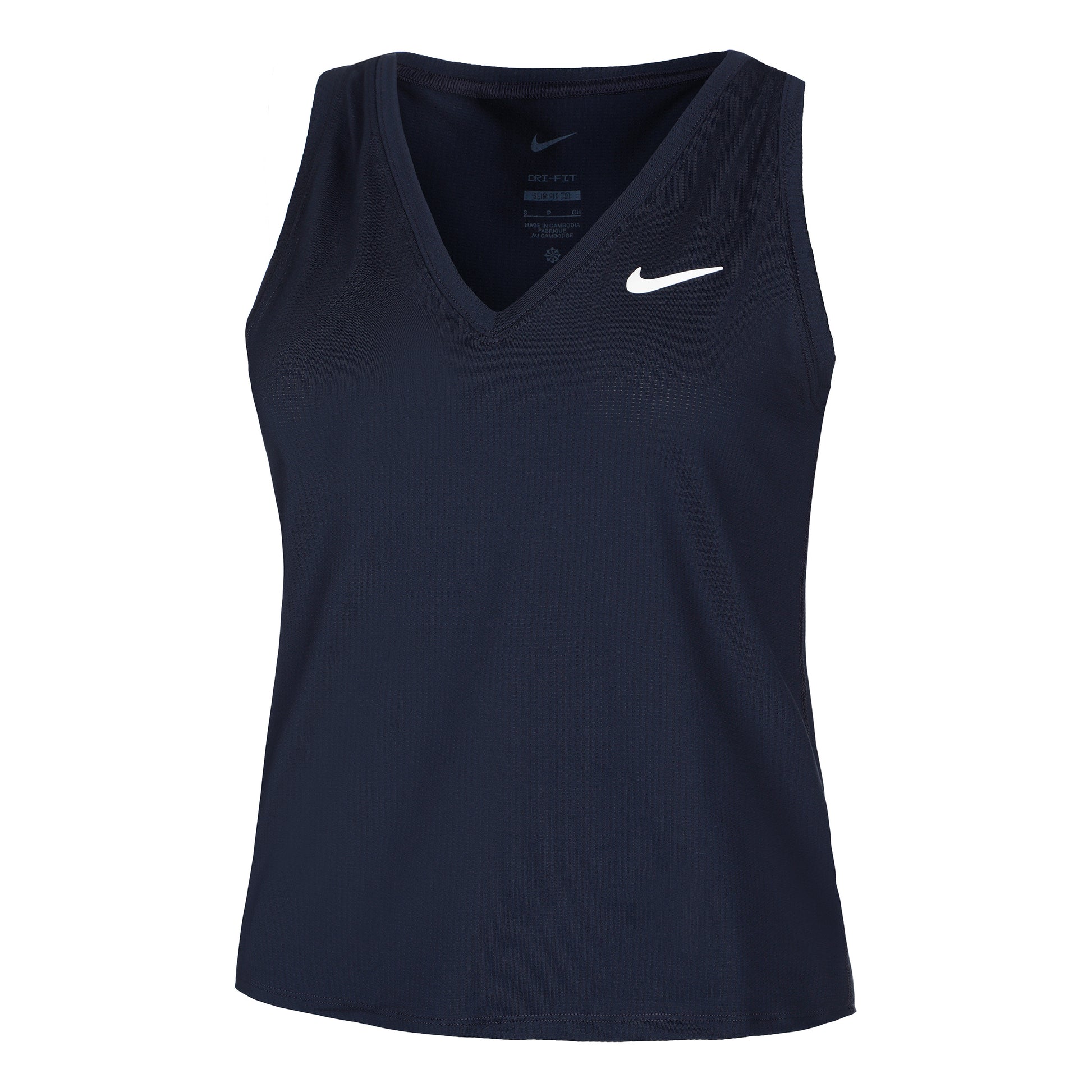 Nike Court Victory Camiseta De Tirantes Mujeres-Azul Oscuro