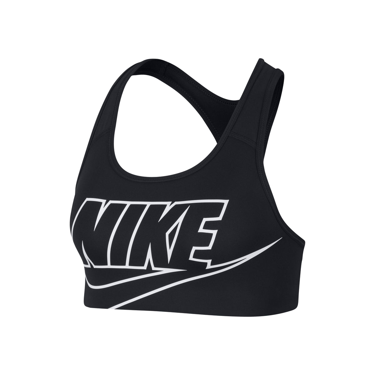Nike Sports Sujetador deportivo Mujeres - negro, blanco