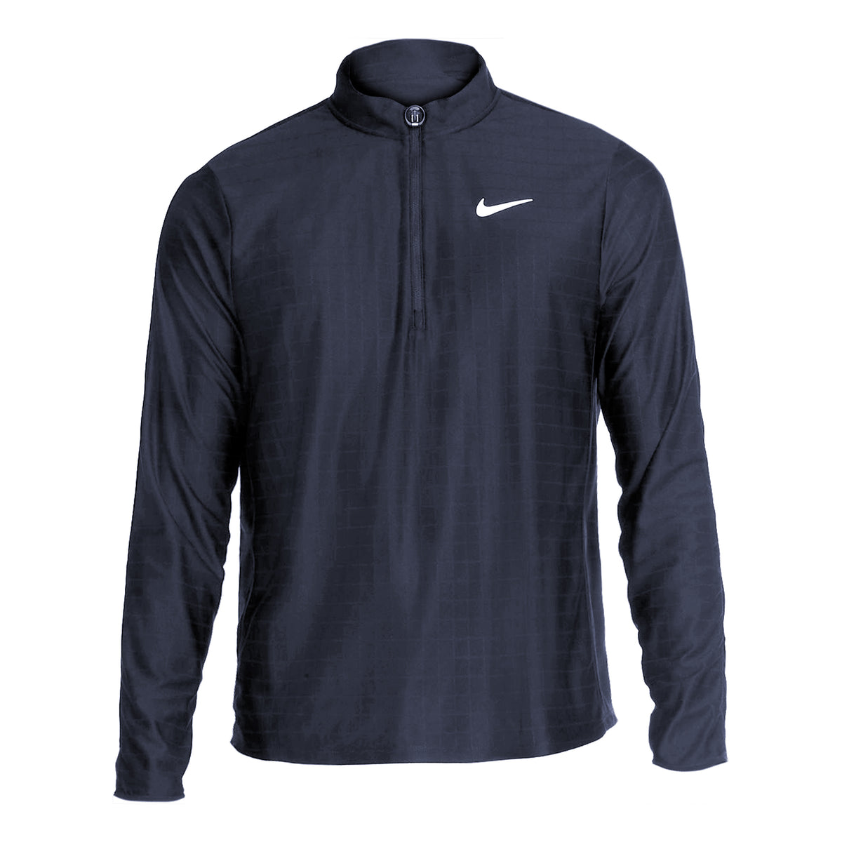 Nike Dri-Fit Half-Zip Camiseta de manga larga Hombres - azul oscuro,