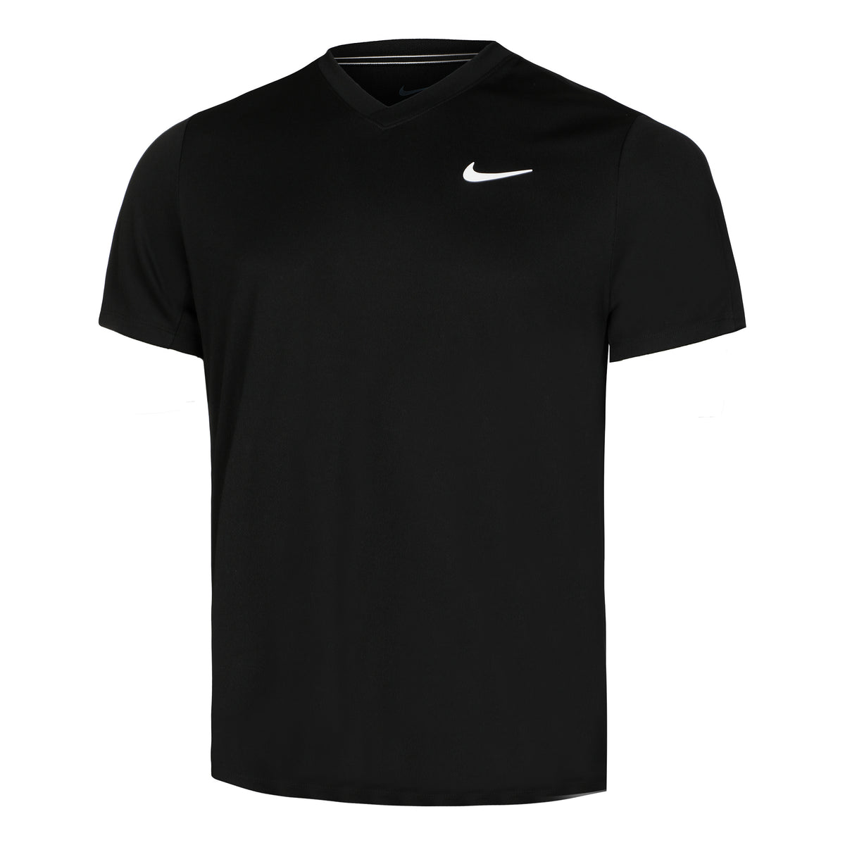 Nike Court Victory Dry Camiseta De Manga Corta Hombres-Negro