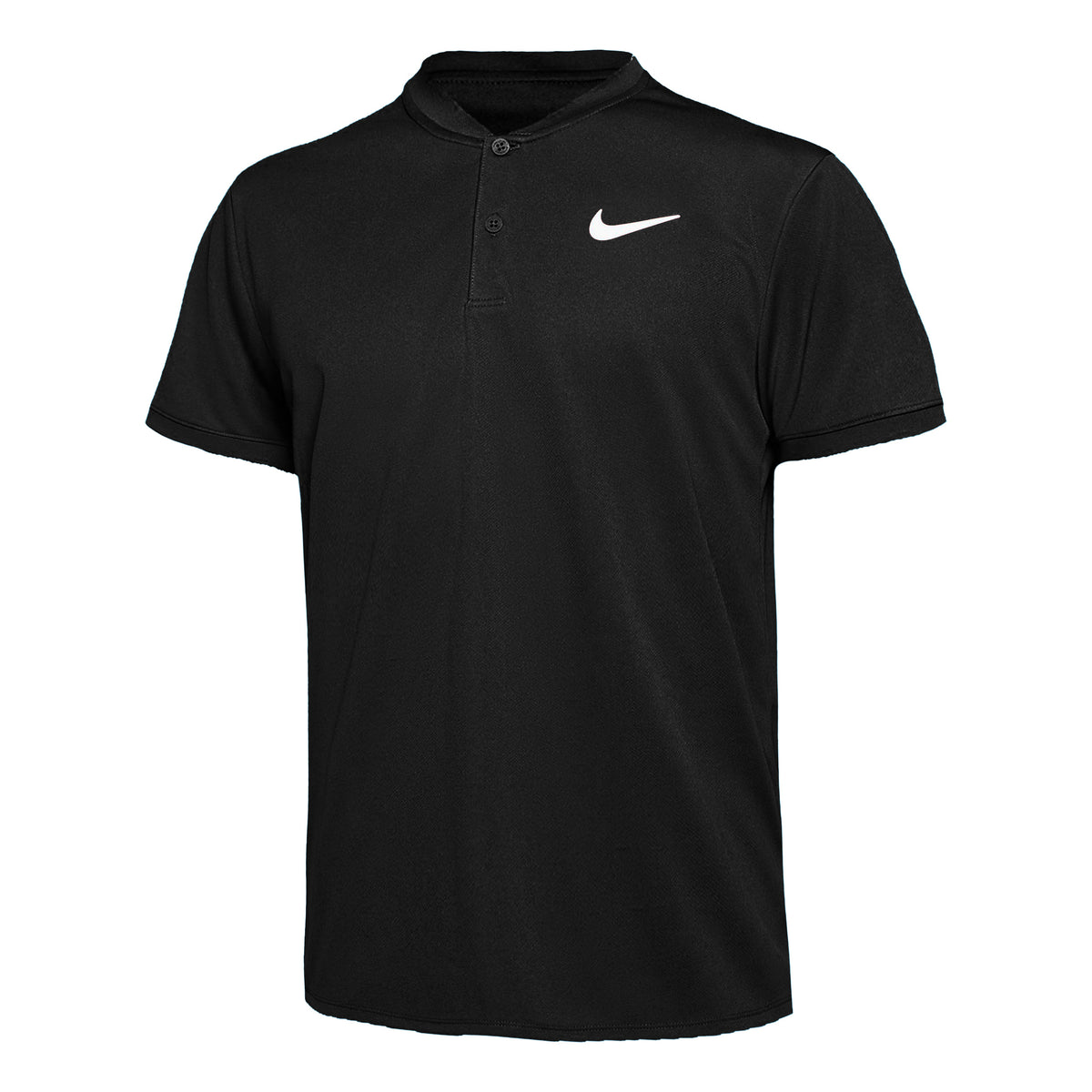 Nike Court Dry Blade Polo Hombres - negro,