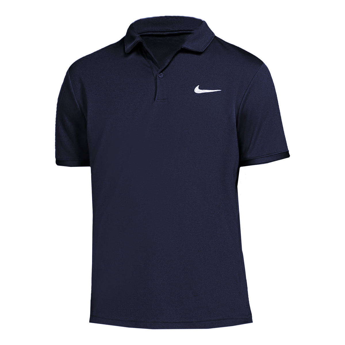 Nike Court Dry Polo Hombres - azul oscuro,