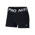 Dri-Fit Big Kids 3in Shorts Chicas-negro,blanco