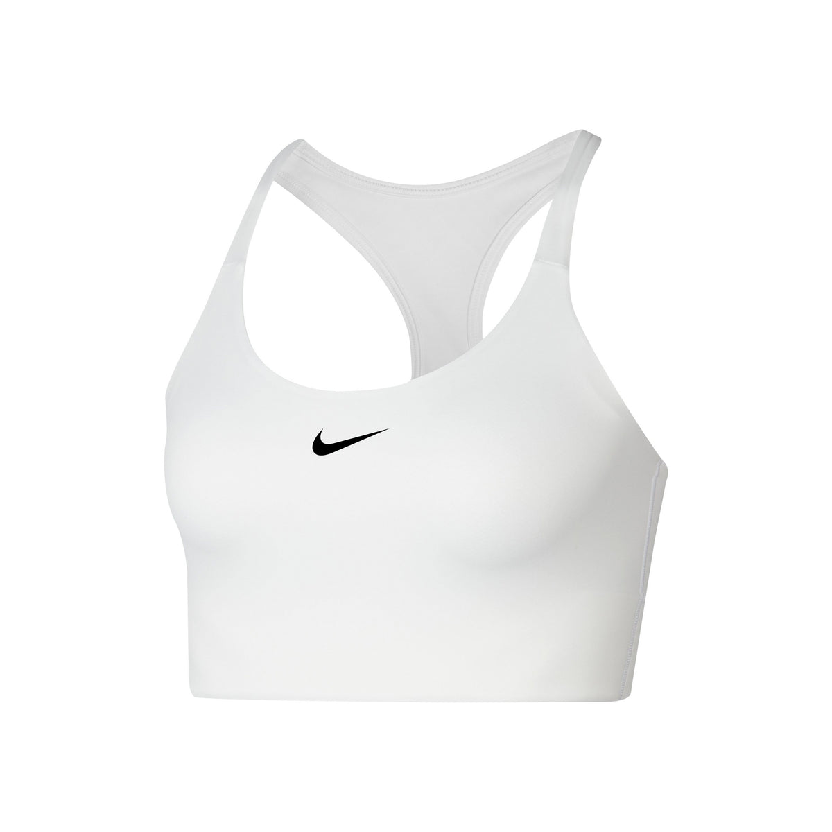 Nike Dri-Fit Swoosh Sujetador deportivo Mujeres - blanco,