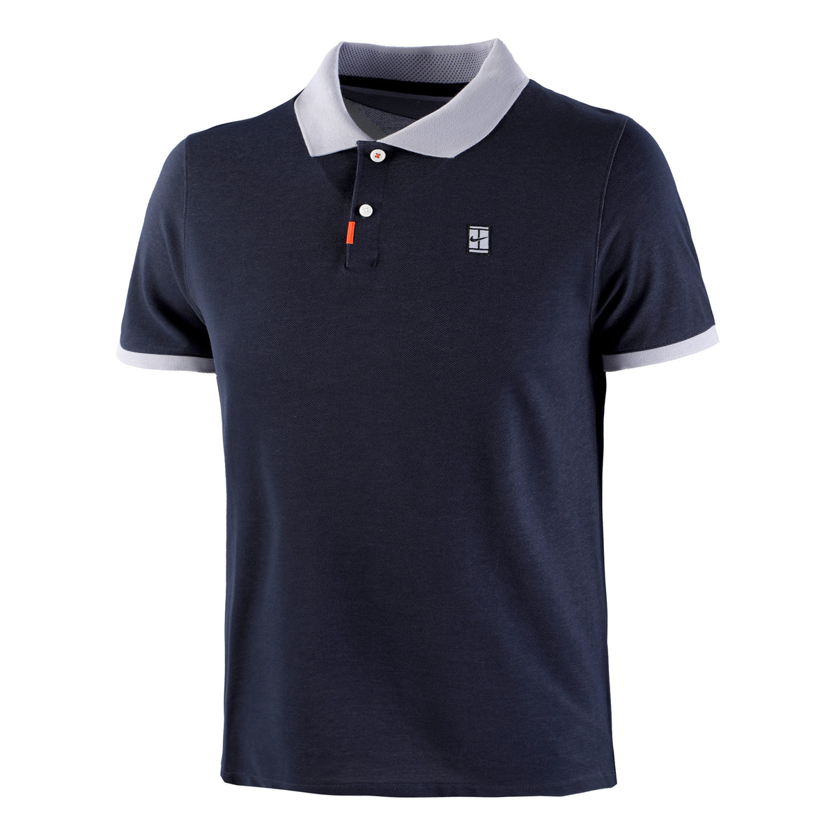 Nike Slam Slim Polo Hombres - azul oscuro, azul claro