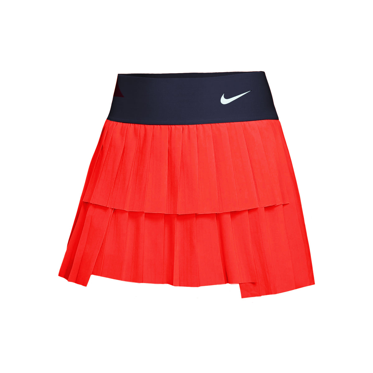 Nike Dri-Fit Advantage Pleated Falda Mujeres - rojo, azul