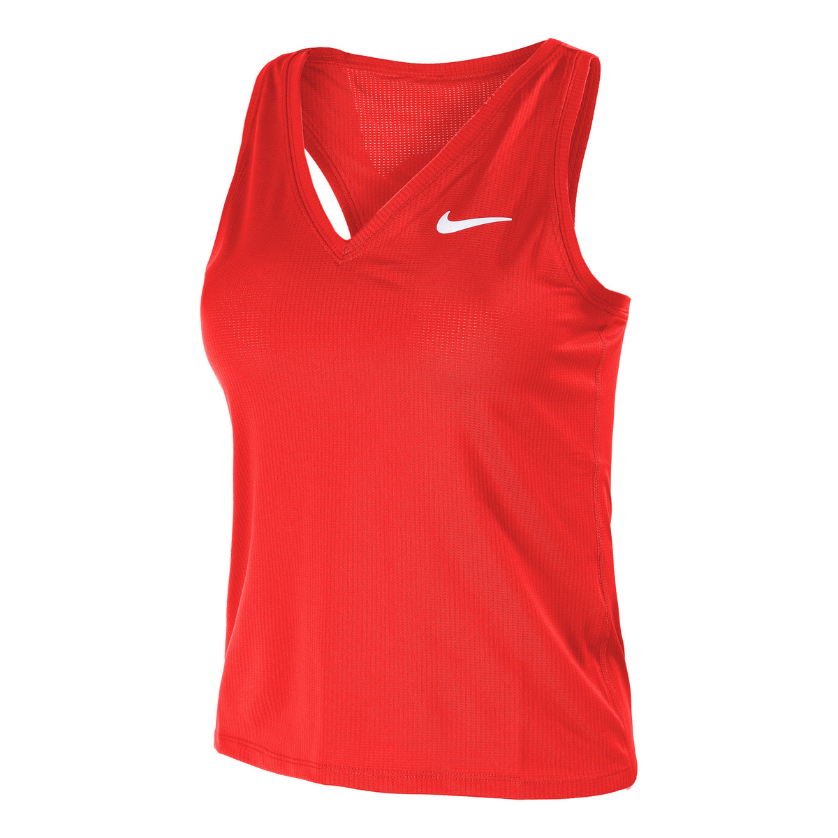 Nike Dri-Fit Victory Court Camiseta de tirantes Mujeres - rojo,