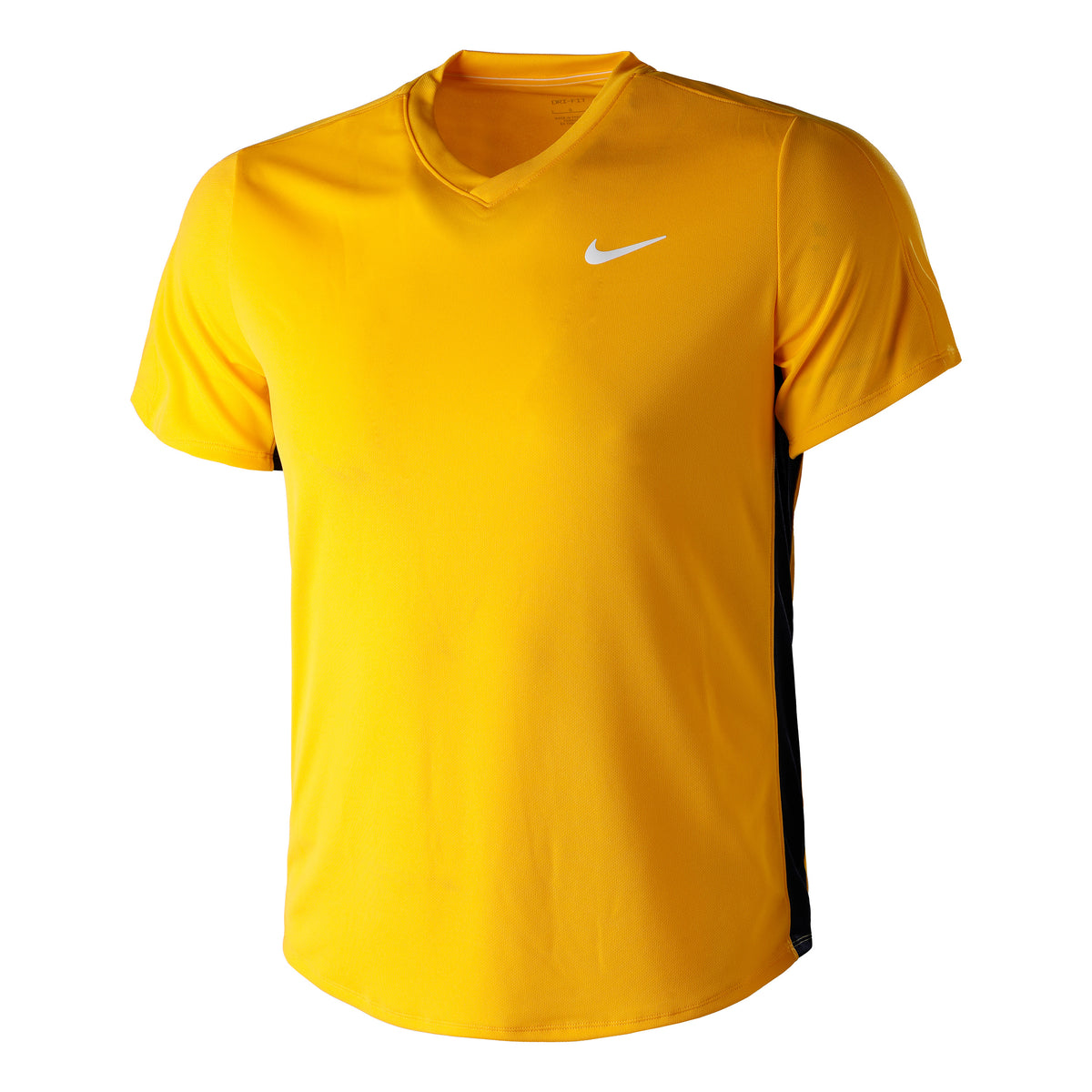 Nike Dri-Fit Victory Court Camiseta de manga corta Hombres - amarillo oro, azul oscuro