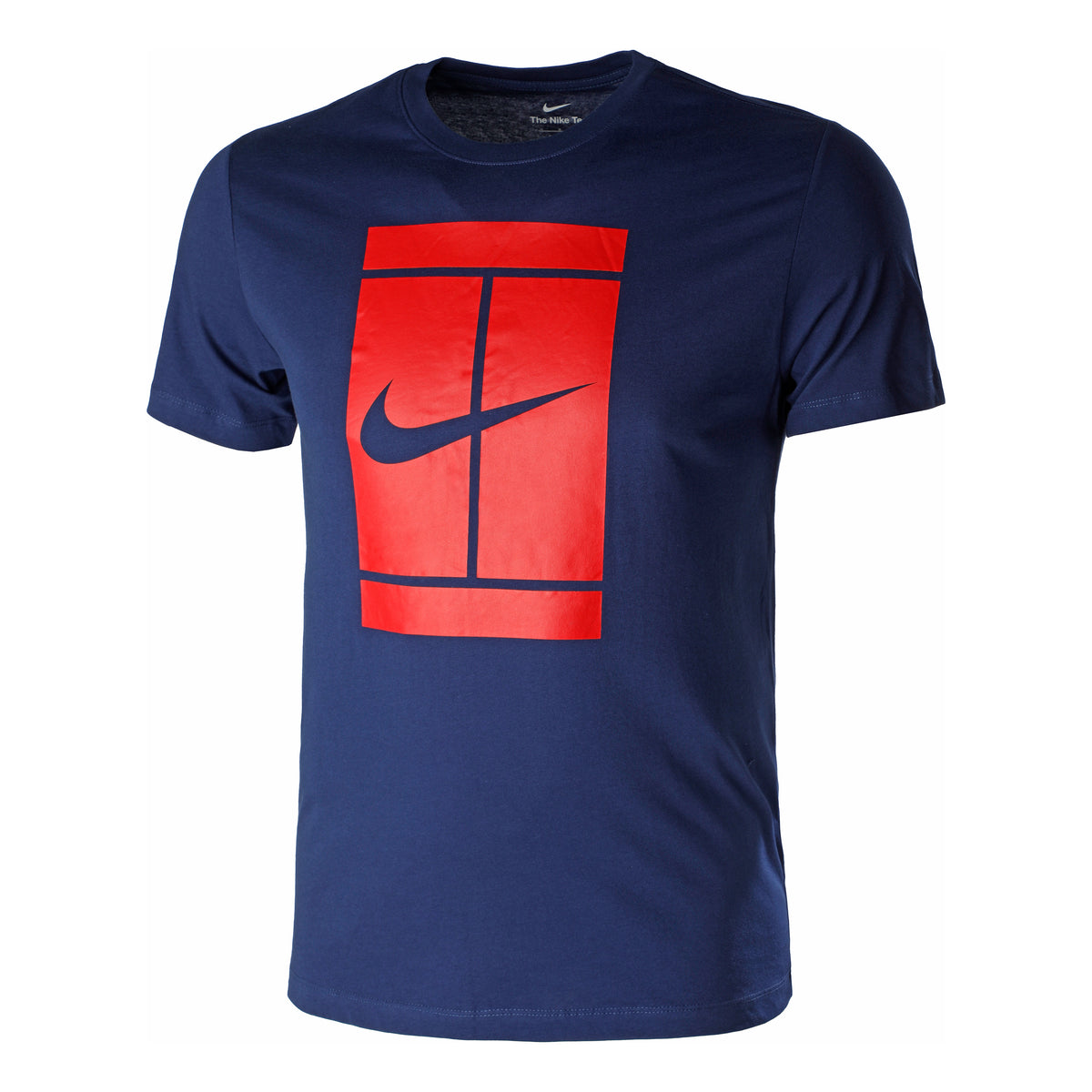 Nike Court Seasonal Camiseta de manga corta Hombres - azul, rojo