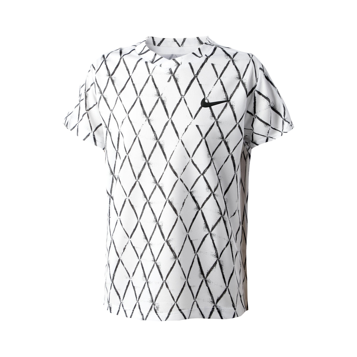 Nike Dri-Fit PR Camiseta de manga corta Chicos - blanco, negro