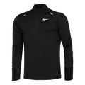 TF Repel Element Half-Zip Quarter-Zip Running Camiseta de manga larga Hombres - negro,