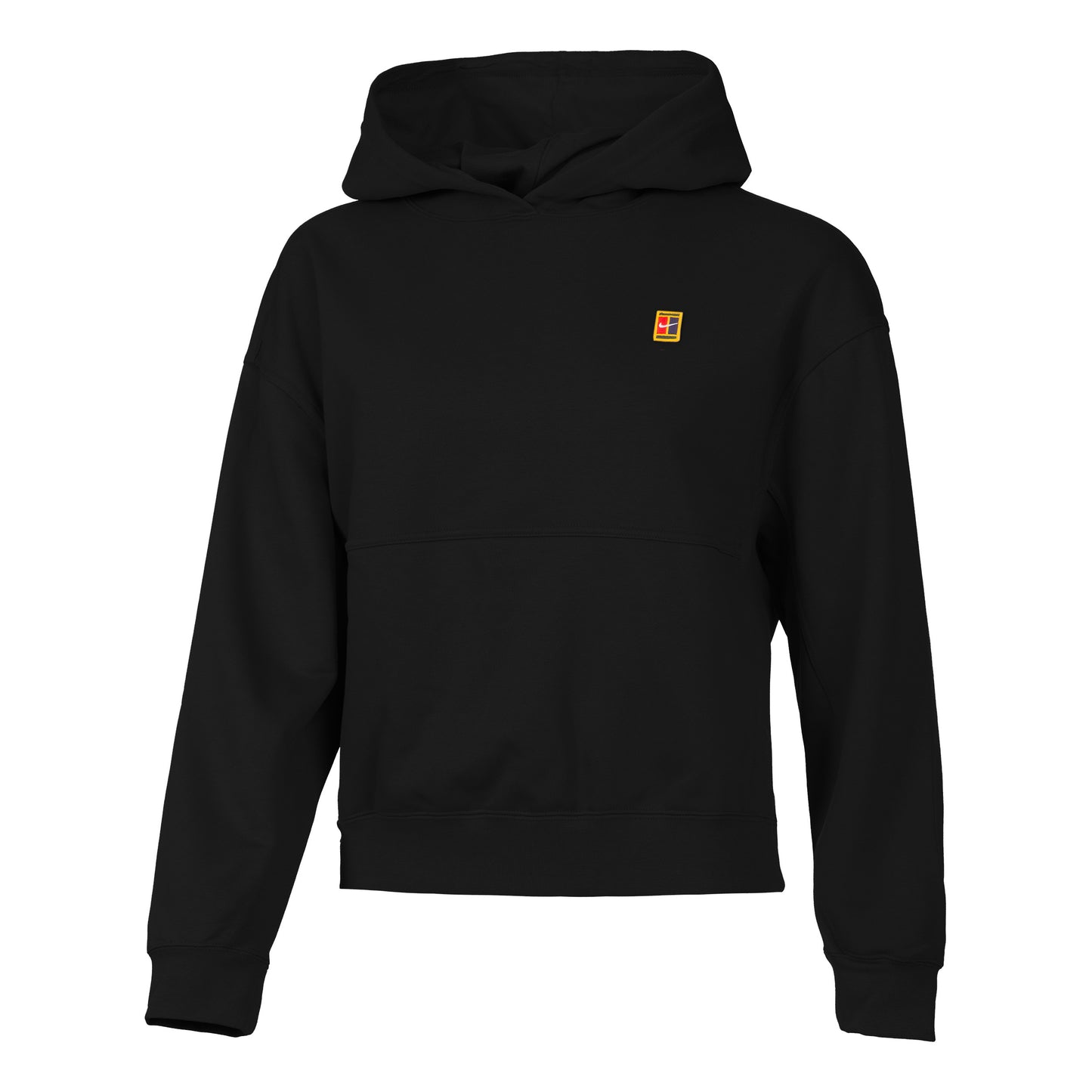 Nike Dri-Fit Court Heritage Fleece Sudadera con capucha Mujeres - negro,