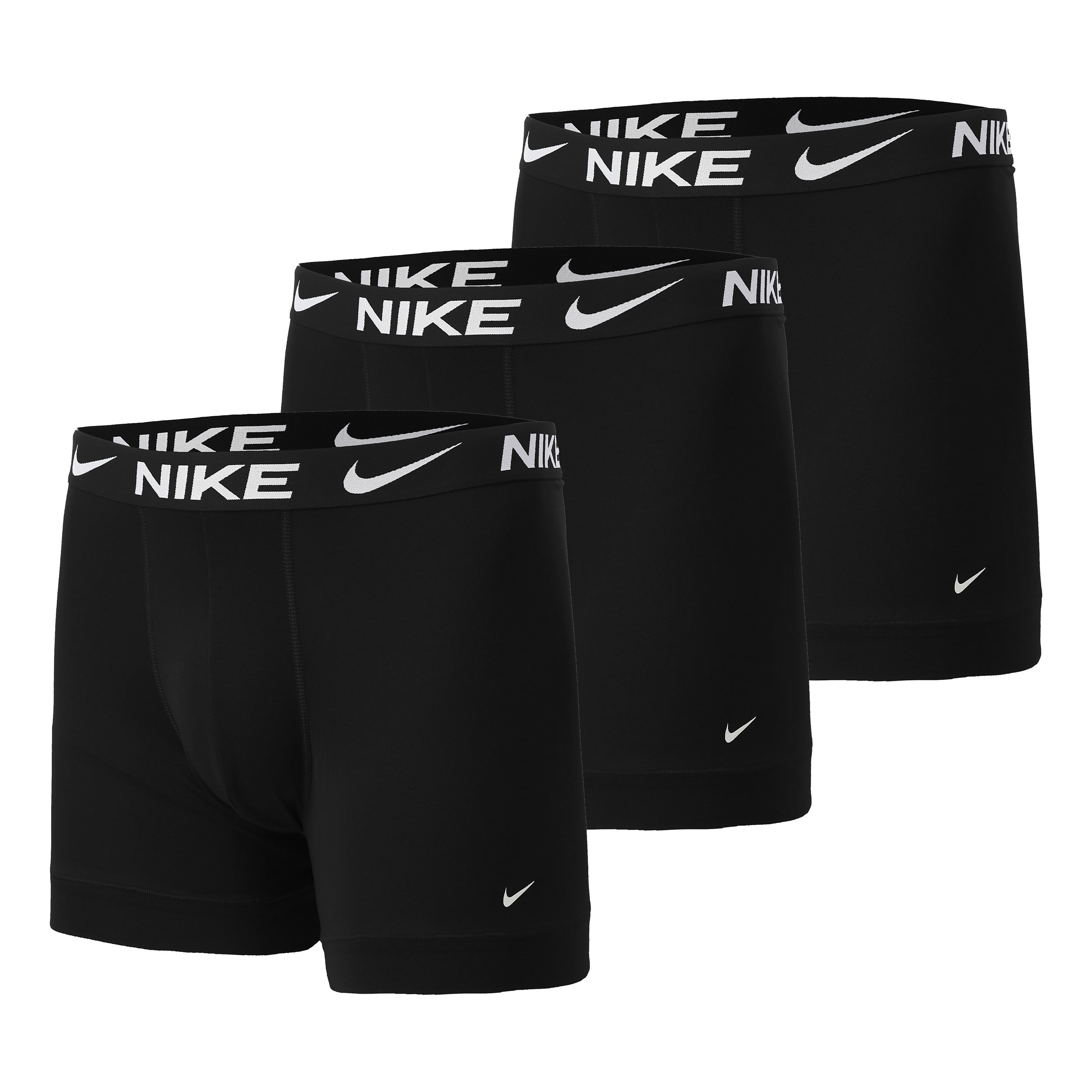Nike Essential Micro Calzoncillos tipo bóxer Pack de 3 Hombres - negro,